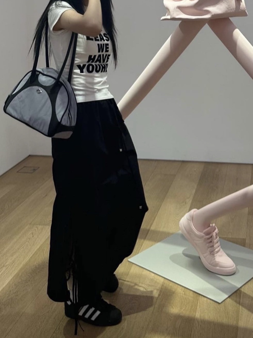 Mischief Bowling Bag Light Grey, Mischief Call Out Multi Panel Bowling Bag Navy 착용 스타일