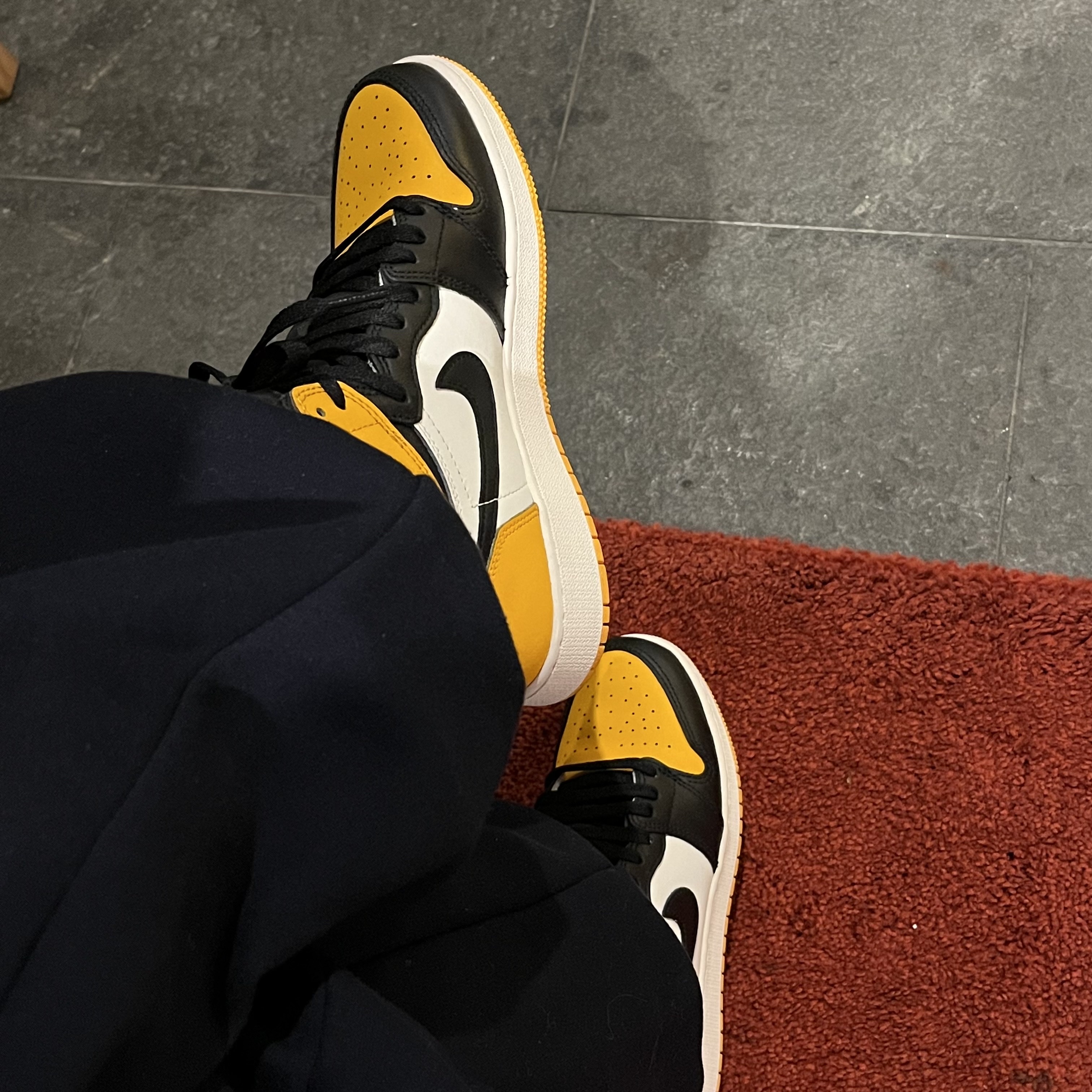 (GS) Jordan 1 Retro High OG Taxi 착용 스타일