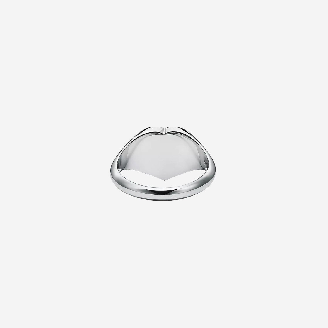 Tiffany & Co. Return to Tiffany Heart Signet Ring Small Sterling Silver 상세 이미지 2