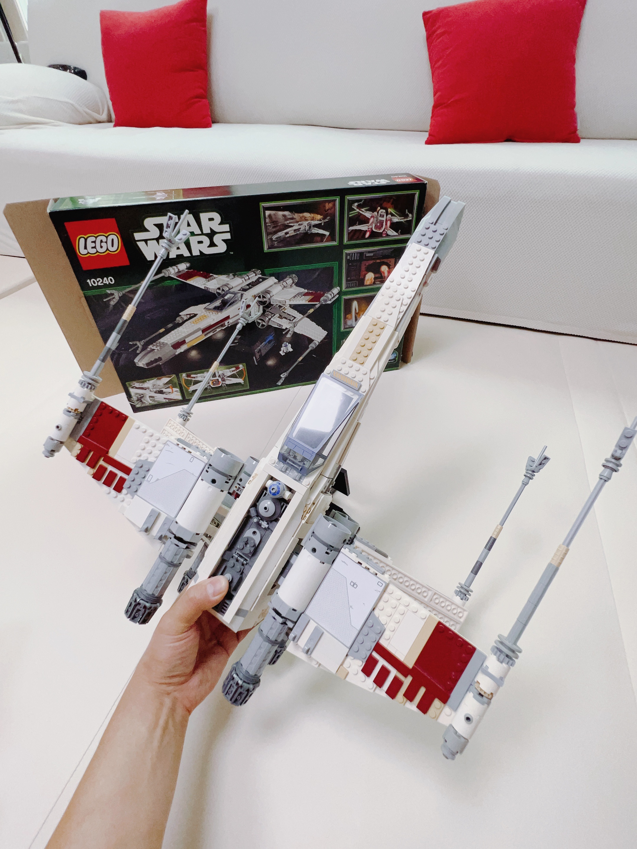 Lego Star Wars Red Five X-Wing Starfighter, Lego UCS Star Wars X-Wing Fighter 착용 스타일 - 4
