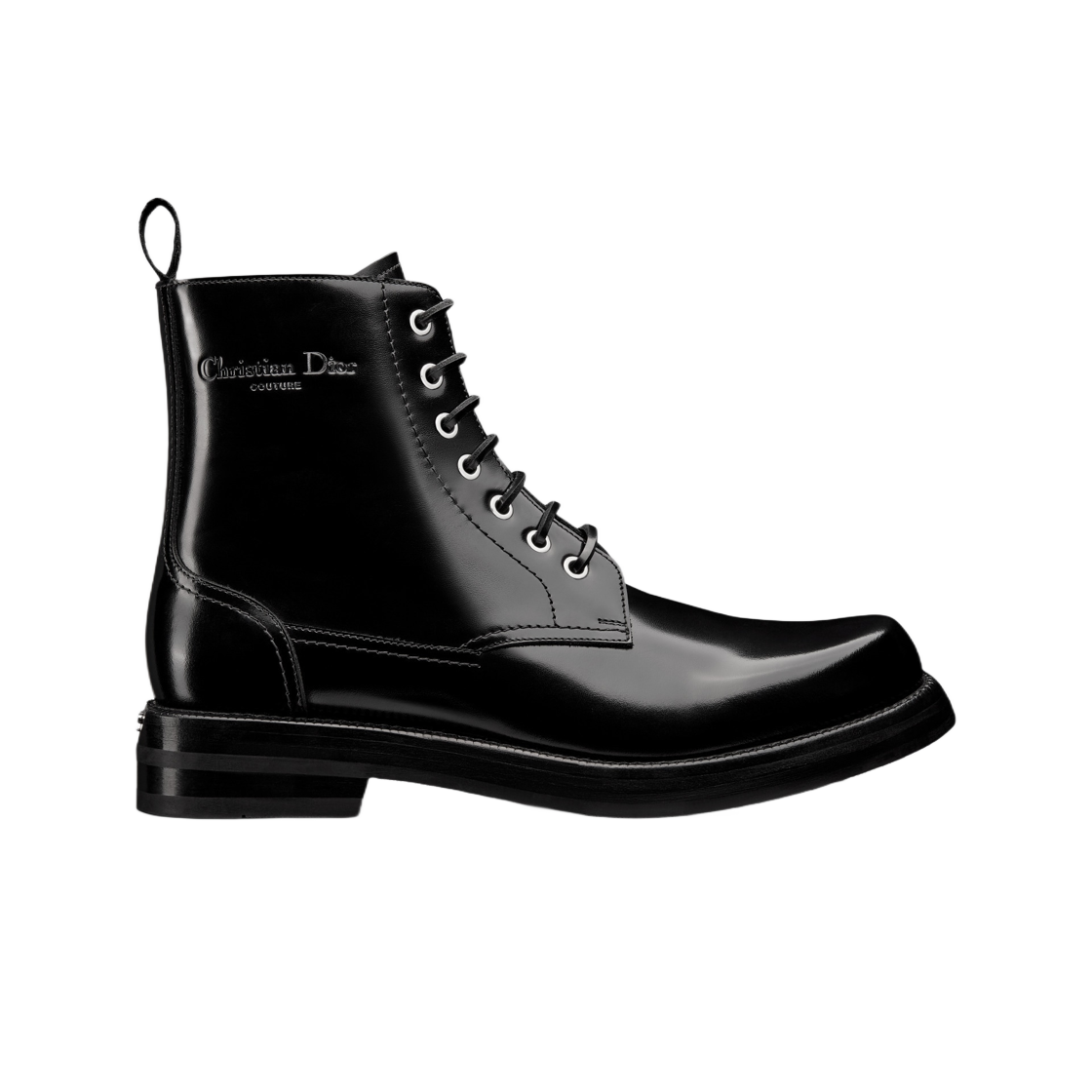 디올 카를로 앵클 부츠 블랙 폴리쉬드 카프스킨(Dior Carlo Ankle Boot Black Polished Calfskin) - 1