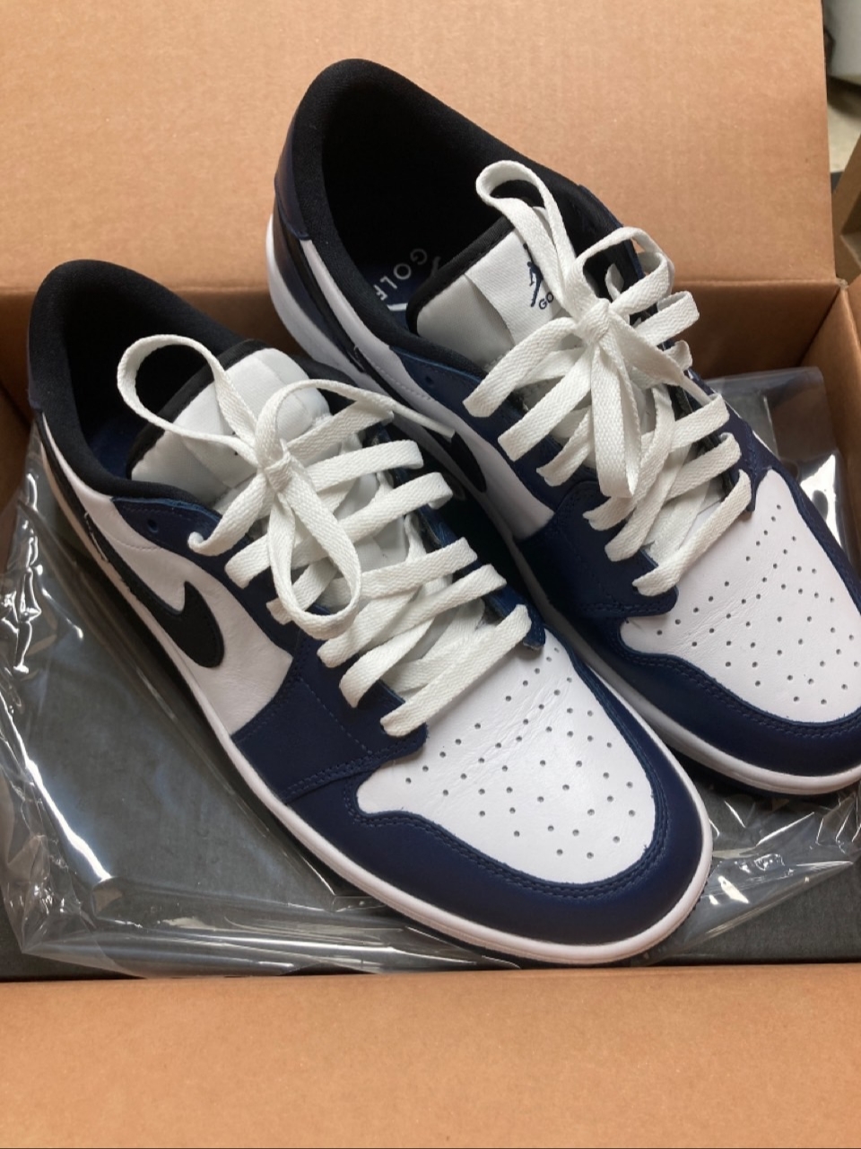 Jordan 1 Low Golf Midnight Navy 착용 스타일