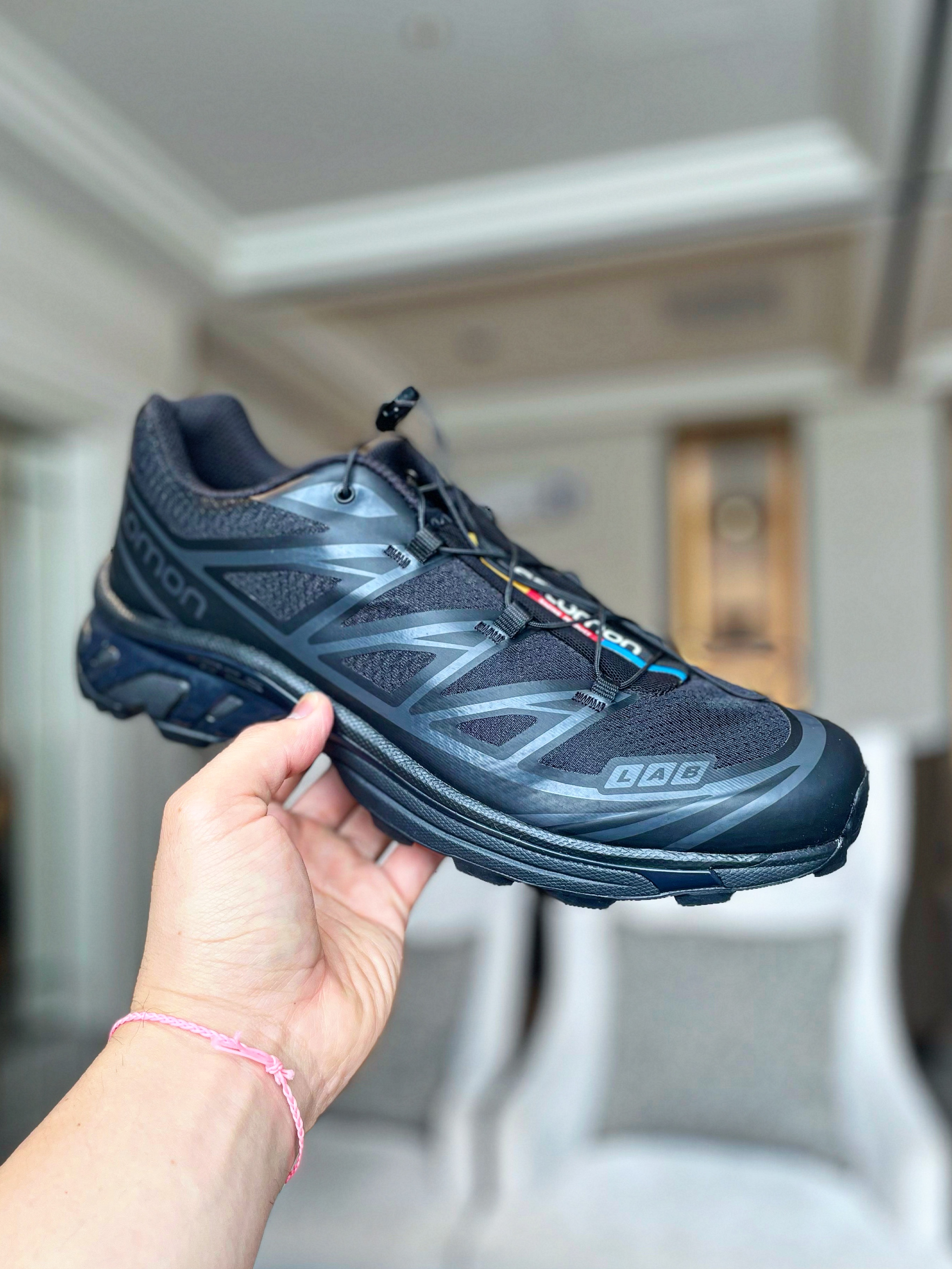 Salomon XT-6 ADV Black 착용 스타일