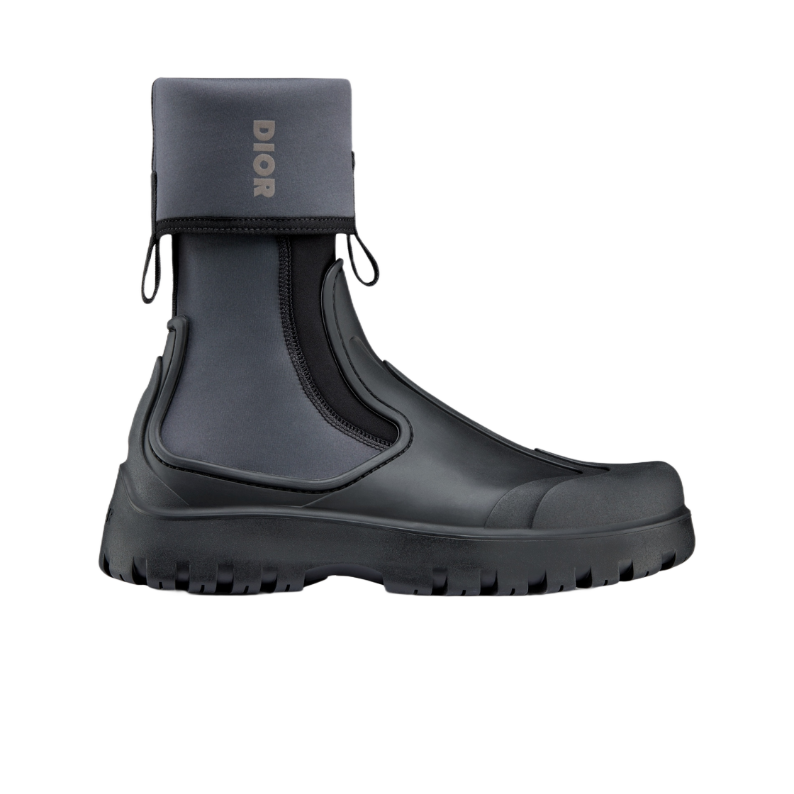 디올 가든 앵클 부츠 블랙 러버 네오프렌(Dior Garden Ankle Boot Black Rubber Neoprene) - 1