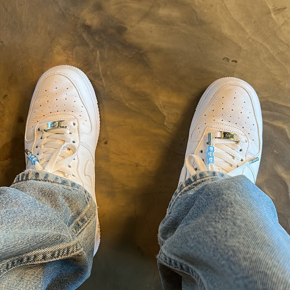 Nike x Drake Nocta Air Force 1 Low SP Certified Lover Boy White 착용 스타일