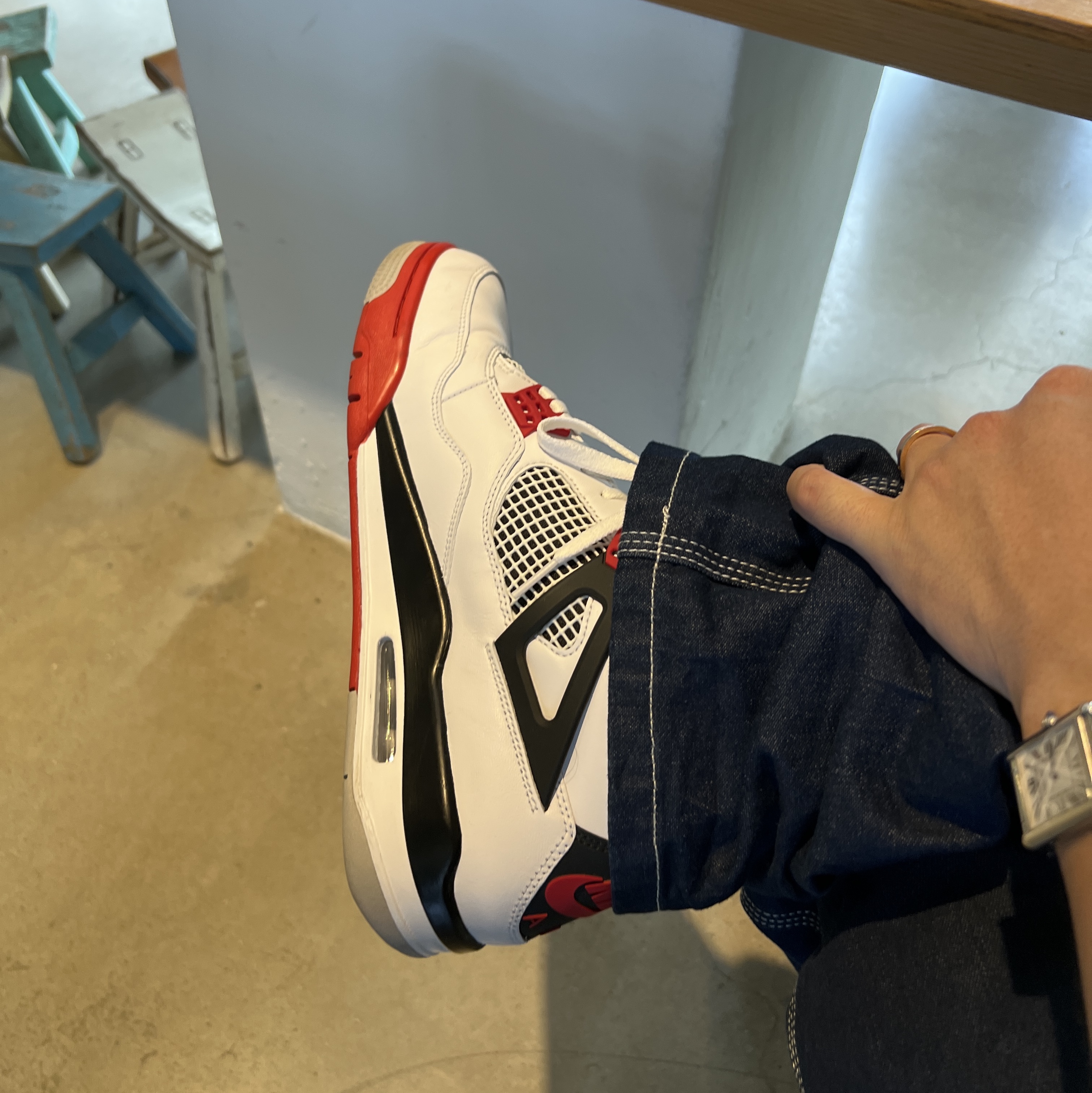 Jordan 4 Retro OG Fire Red 2020 착용 스타일