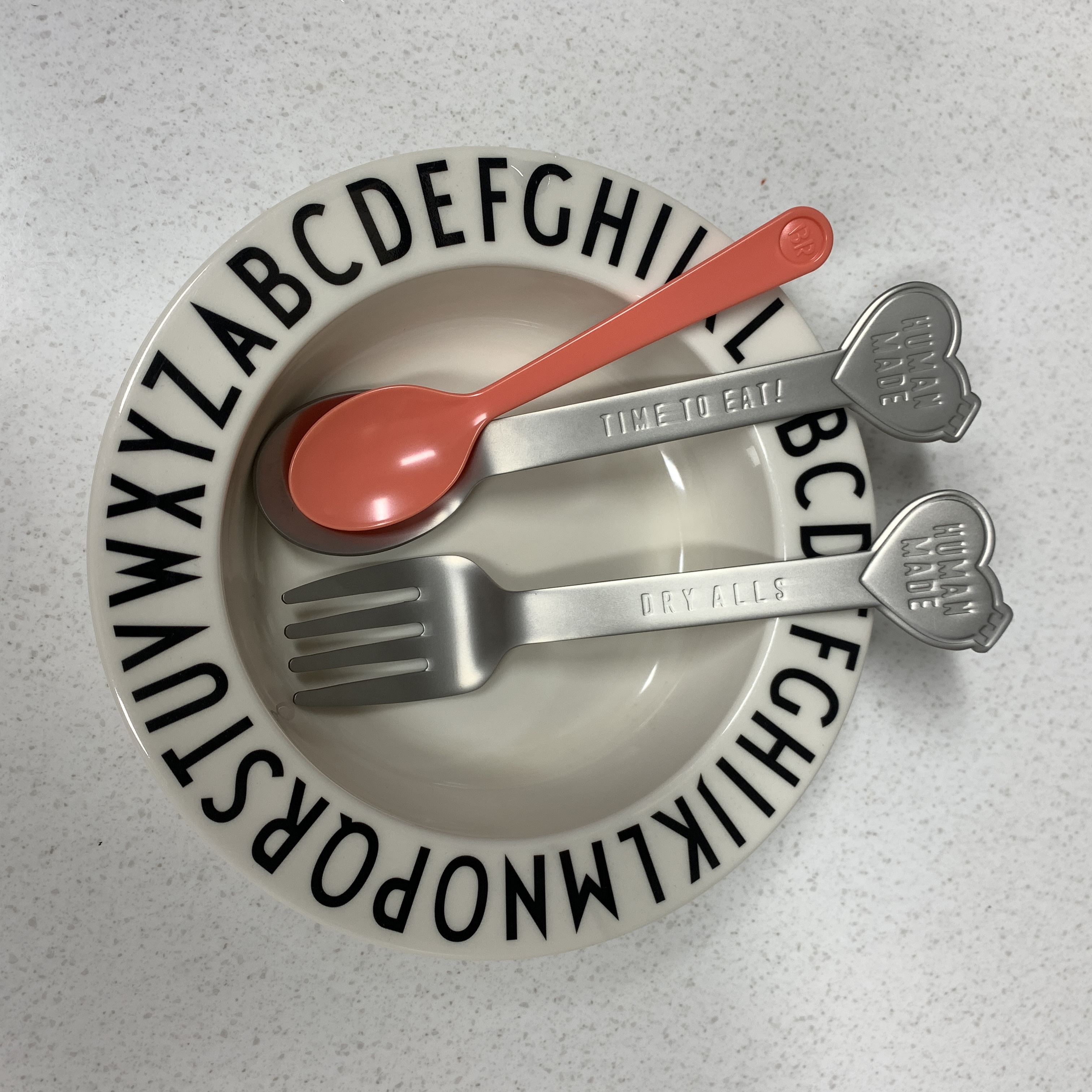 Human Made Heart Spoon & Fork Set Silver 착용 스타일 - 1