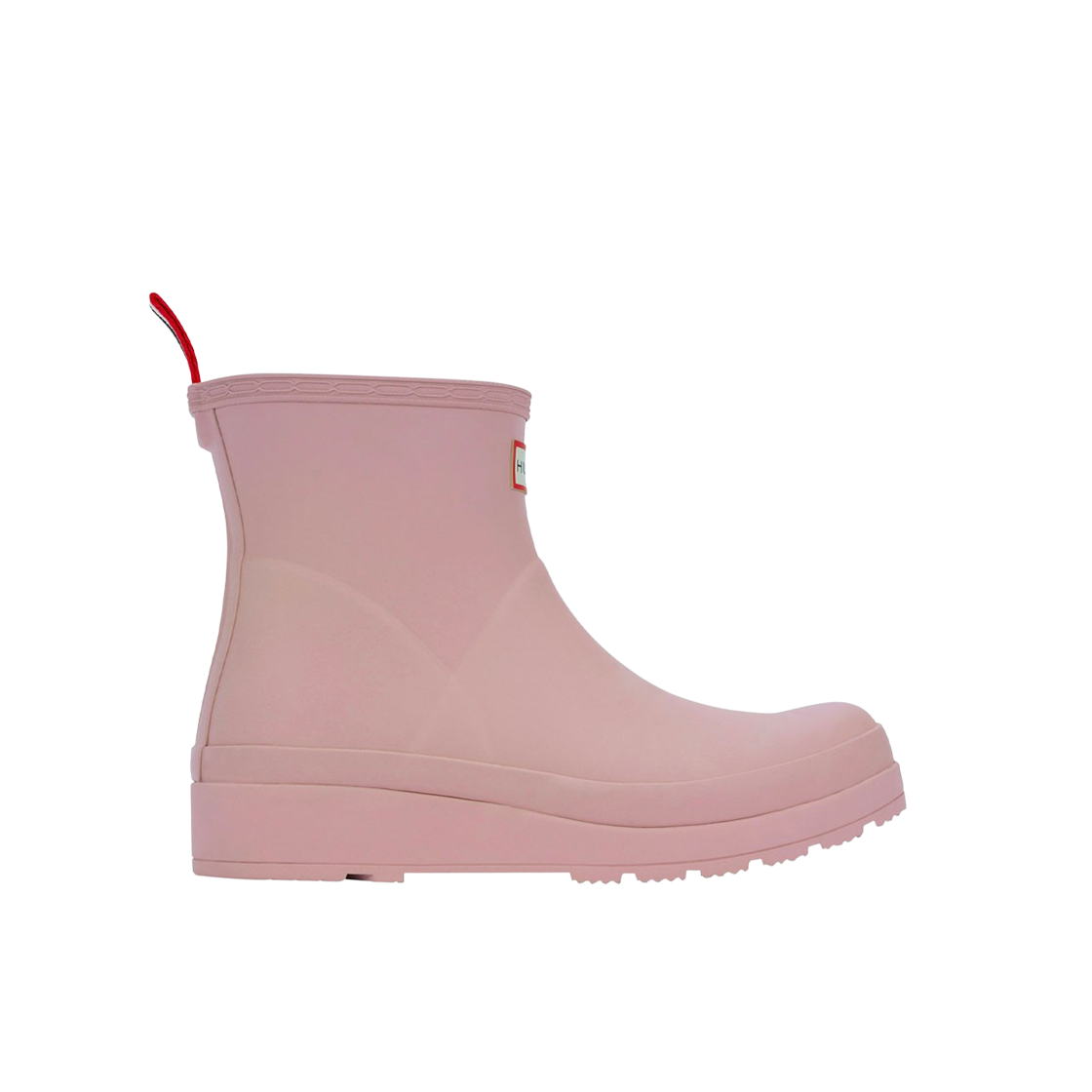 (W) 헌터 플레이 쇼트 웰링턴 부츠 아젤리아 핑크((W) Hunter Play Short Wellington Boots Azalea Pink)
