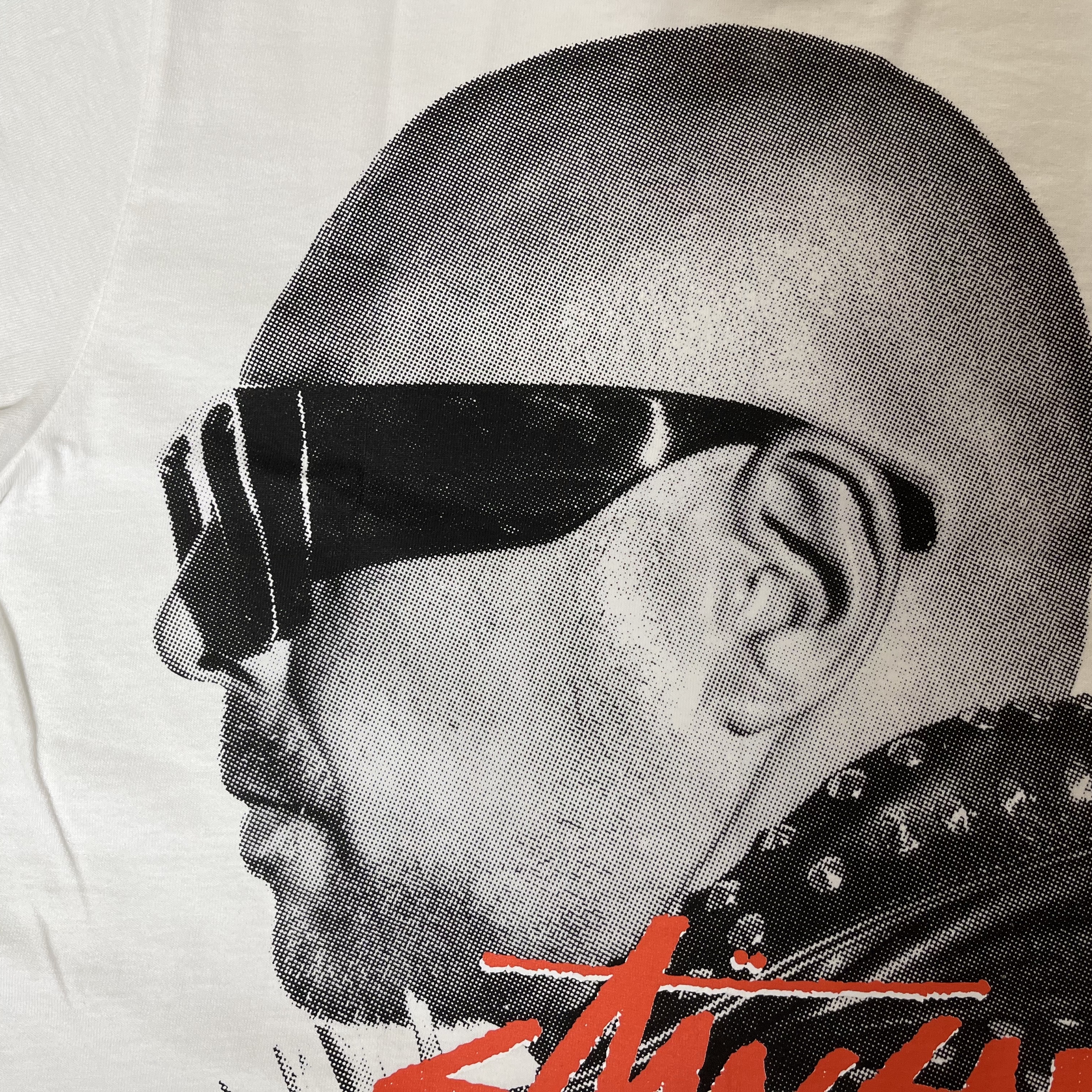 Stussy x Sean Paul T-Shirt White 착용 스타일 - 4