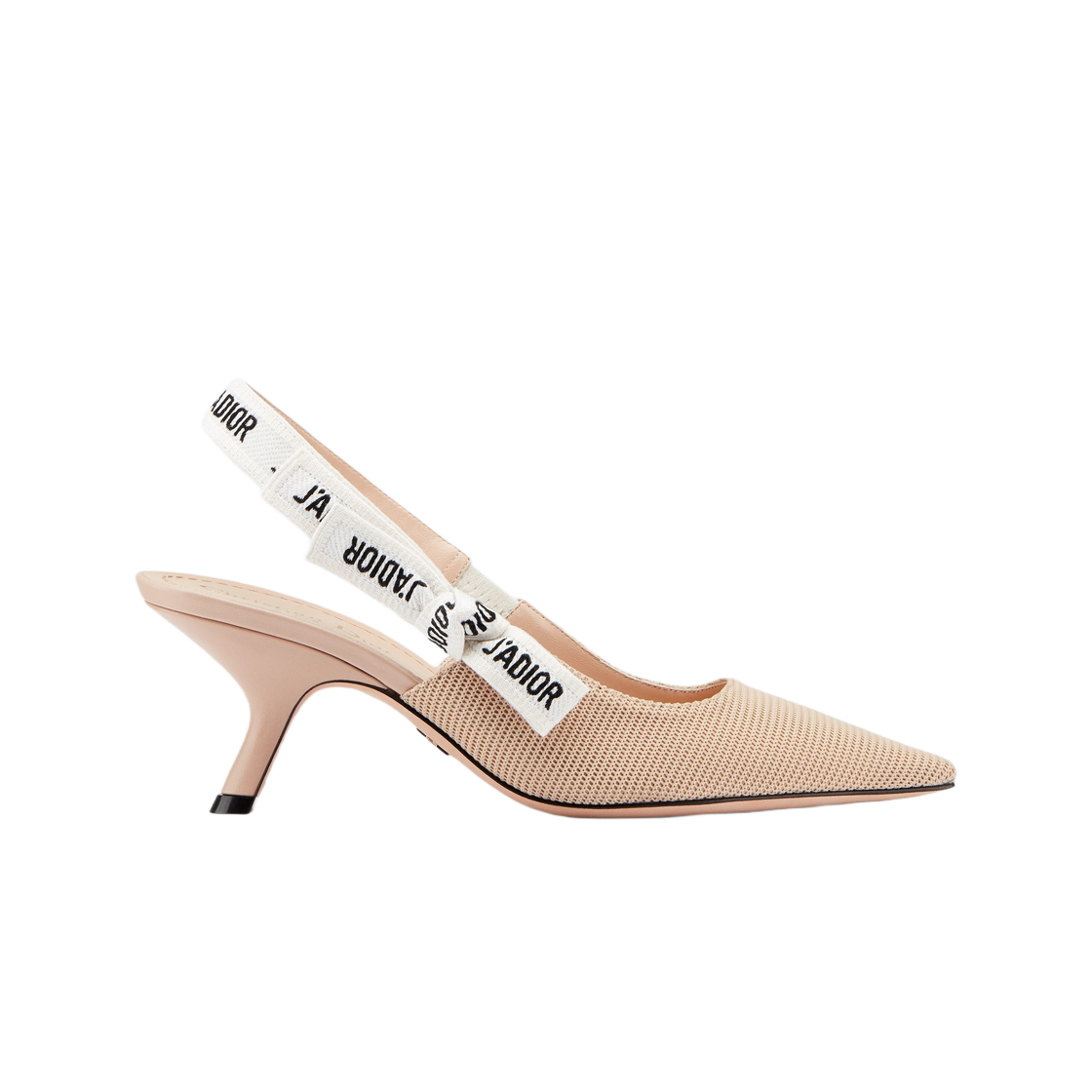 (W) 디올 자디올 슬링백 펌프스 누드 테크니컬 패브릭((W) Dior J'adior Slingback Pumps Nude Technical Fabric)