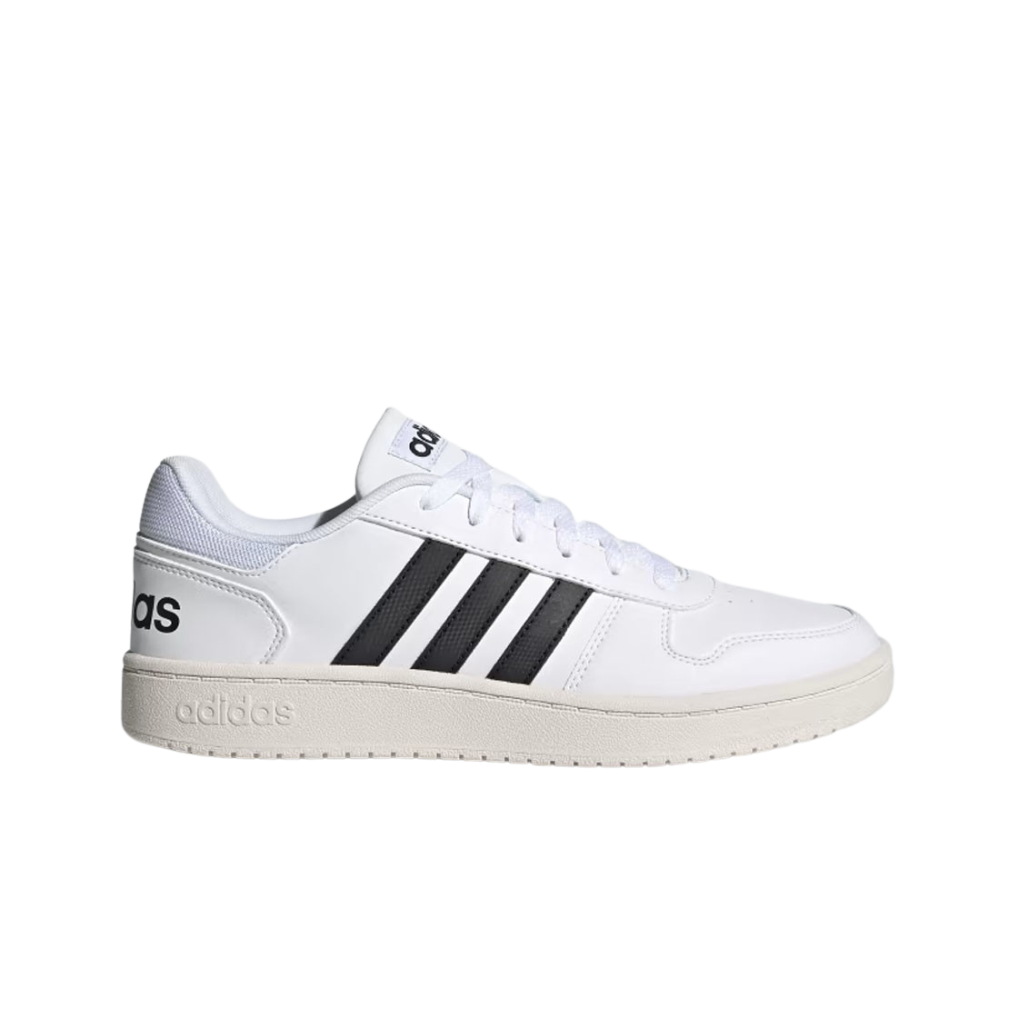 FY8629 Adidas Hoops 2.0 White Core Black