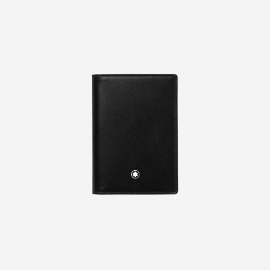 몽블랑 마이스터스튁 비즈니스 플랩 카드 홀더 블랙