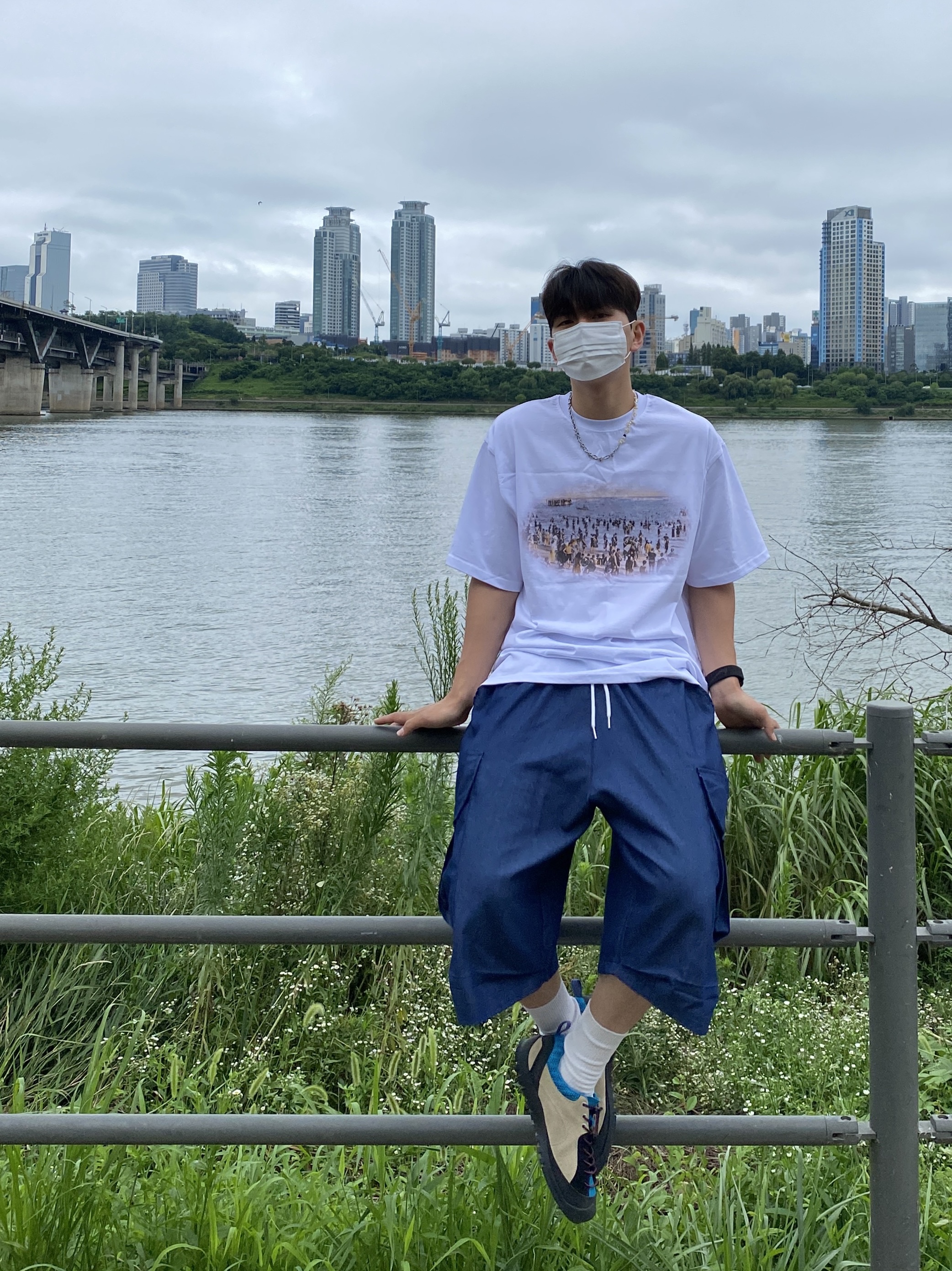 Keen Jasper Rocks SP Sneakers Beige 착용 스타일 - 2