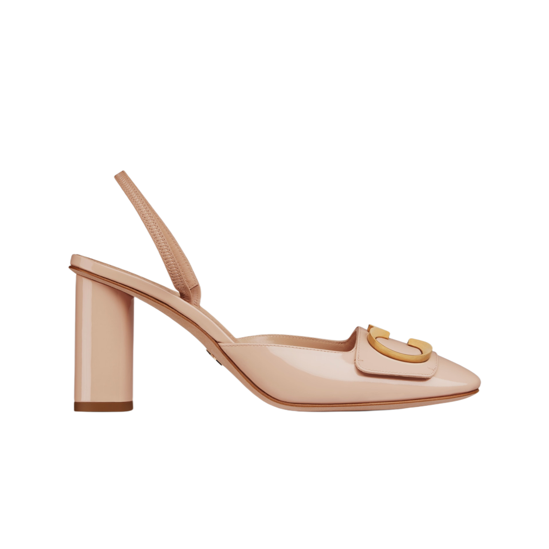 KCV073VNI-S18U (W) Dior C'est Dior Slingback Pump Nude Patent Calfskin