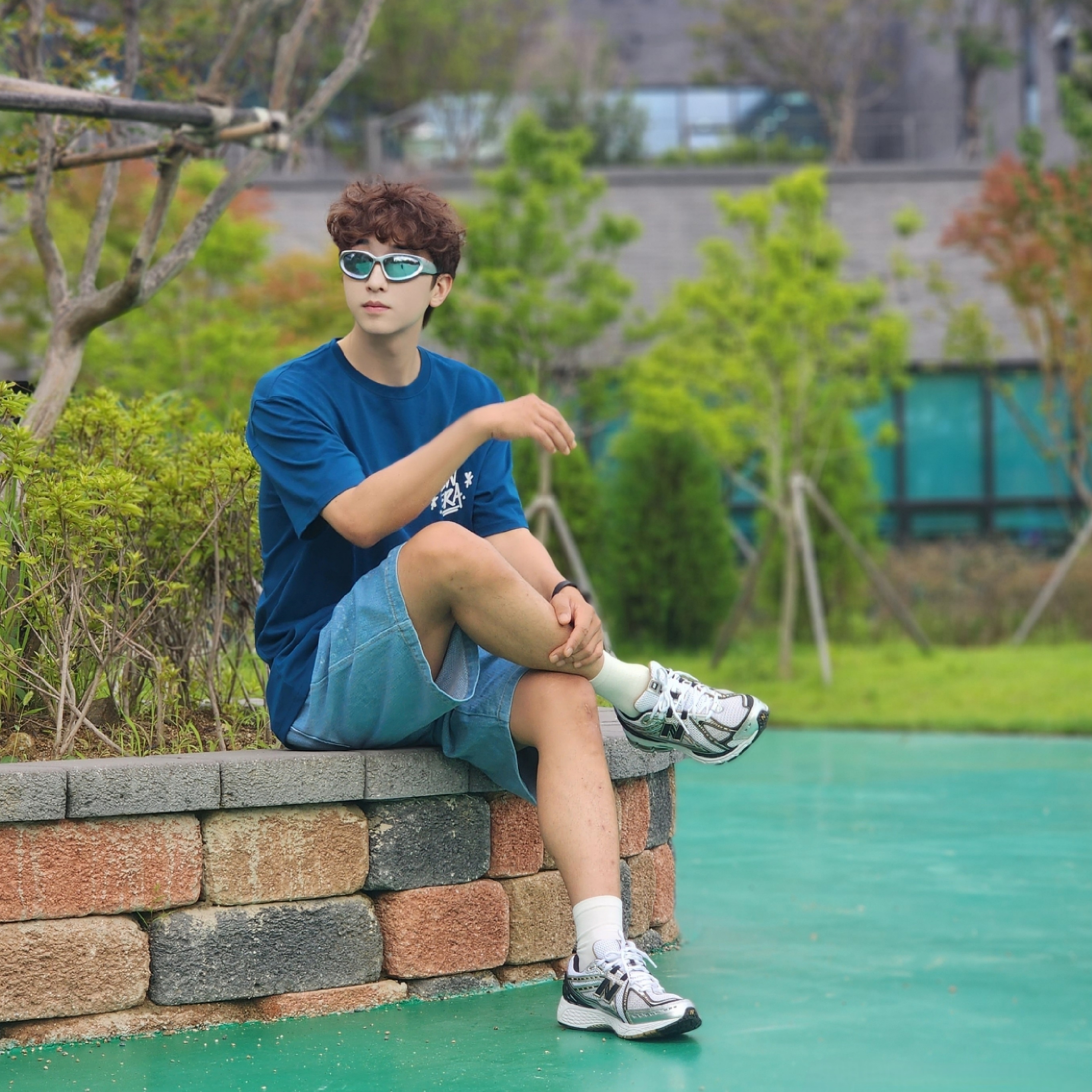 New Balance 1906R White Gold 착용 스타일 - 2