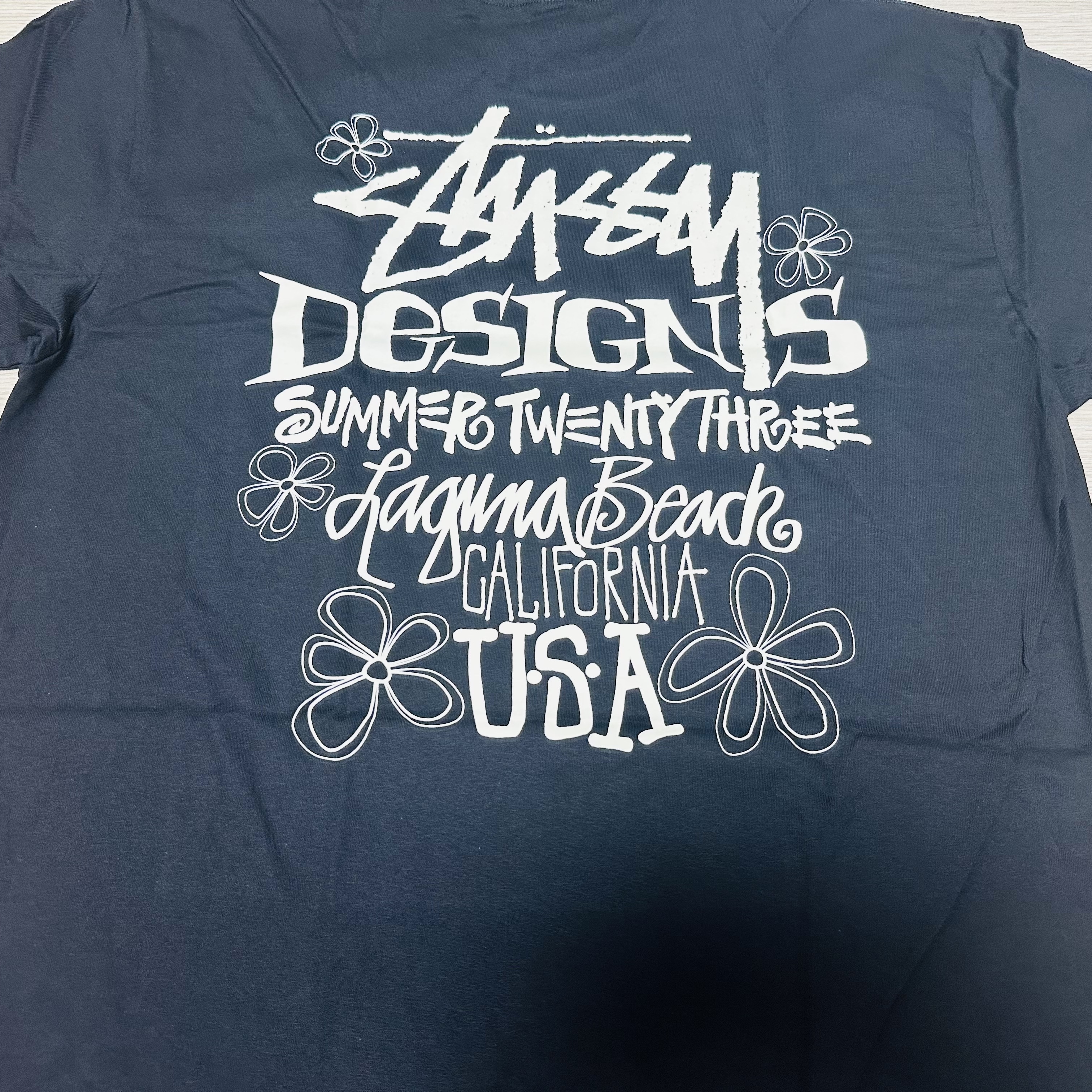 Stussy Summer LB T-Shirt Black 착용 스타일