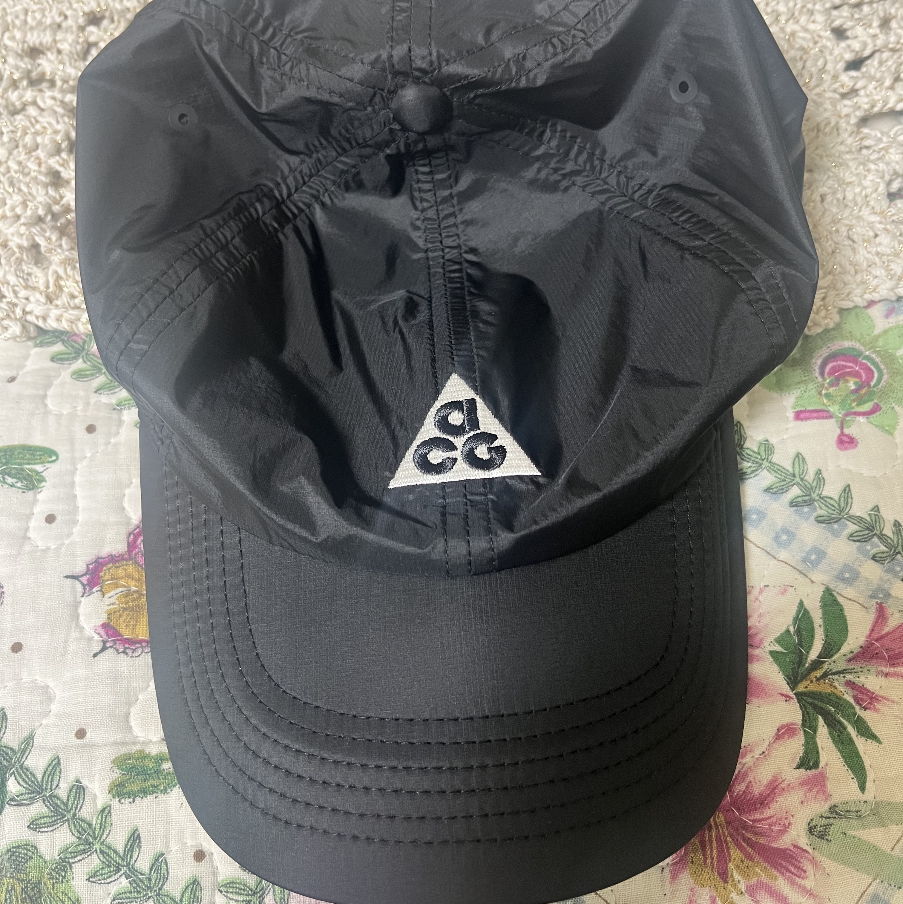 Nike ACG Trail Cap Black 착용 스타일 - 1