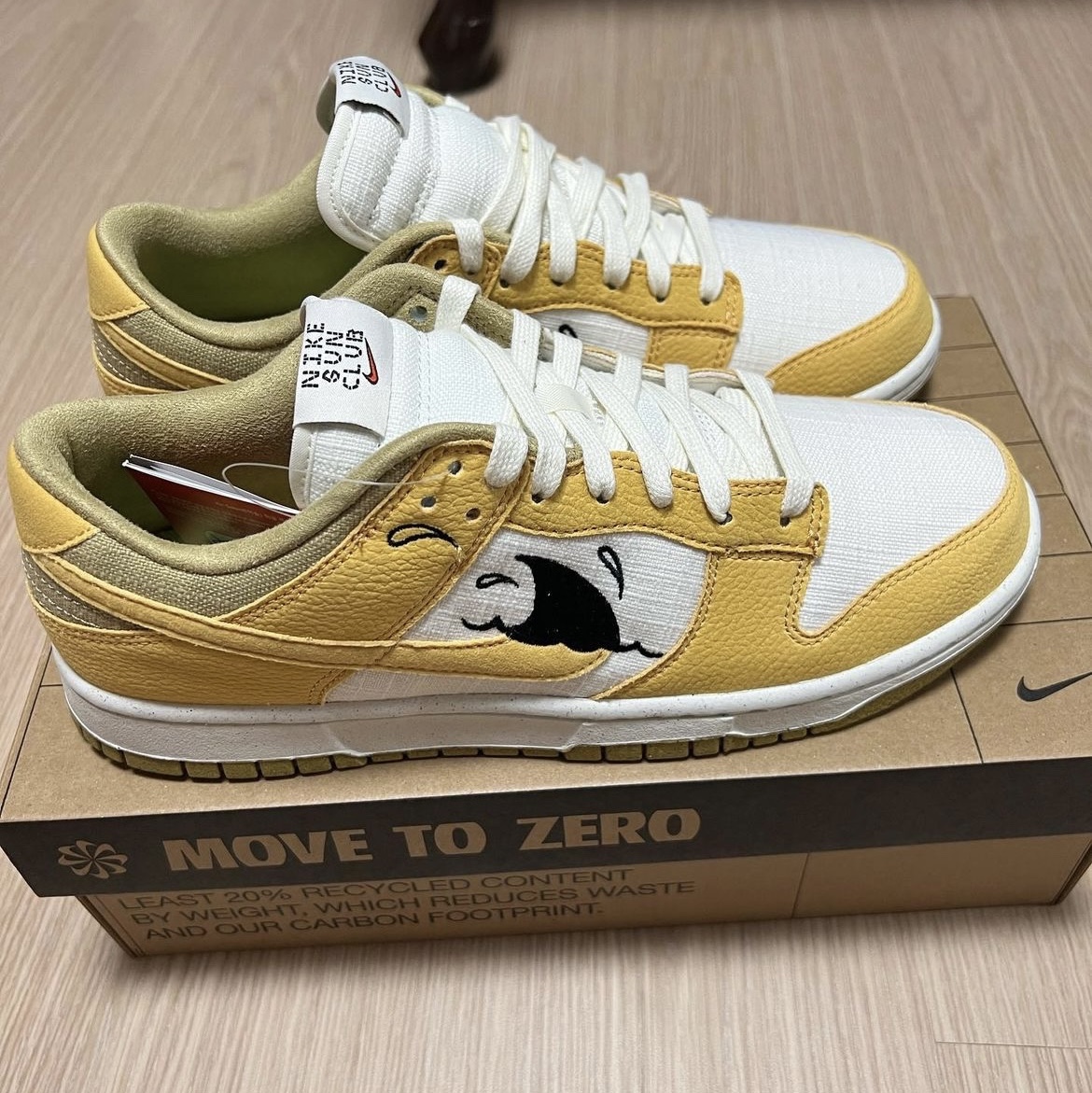 Nike Dunk Low Retro SE Next Nature Nike Sun Club 착용 스타일 - 1