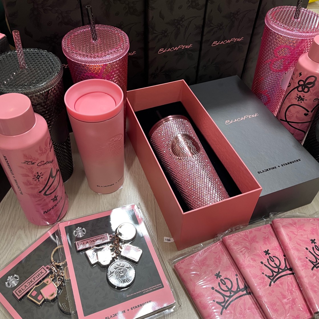 Starbucks x Blackpink Collaboration SS Flip Tumbler 473ml – VEGAMONO