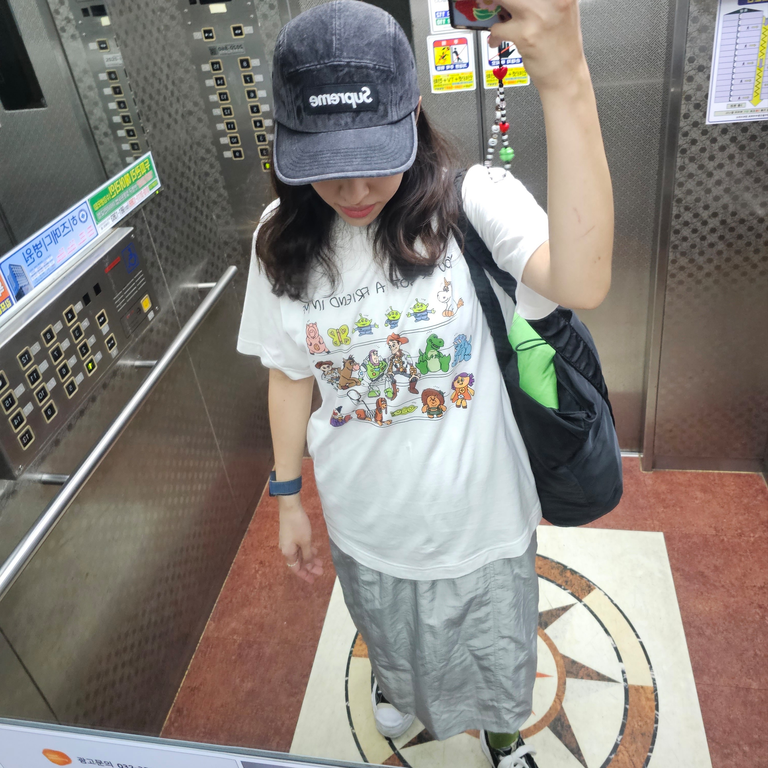 Supreme Denim Camp Cap Black - 24SS, Maison Mihara Yasuhiro Hank OG Sole Canvas Low-top Sneakers Black 착용 스타일 - 2