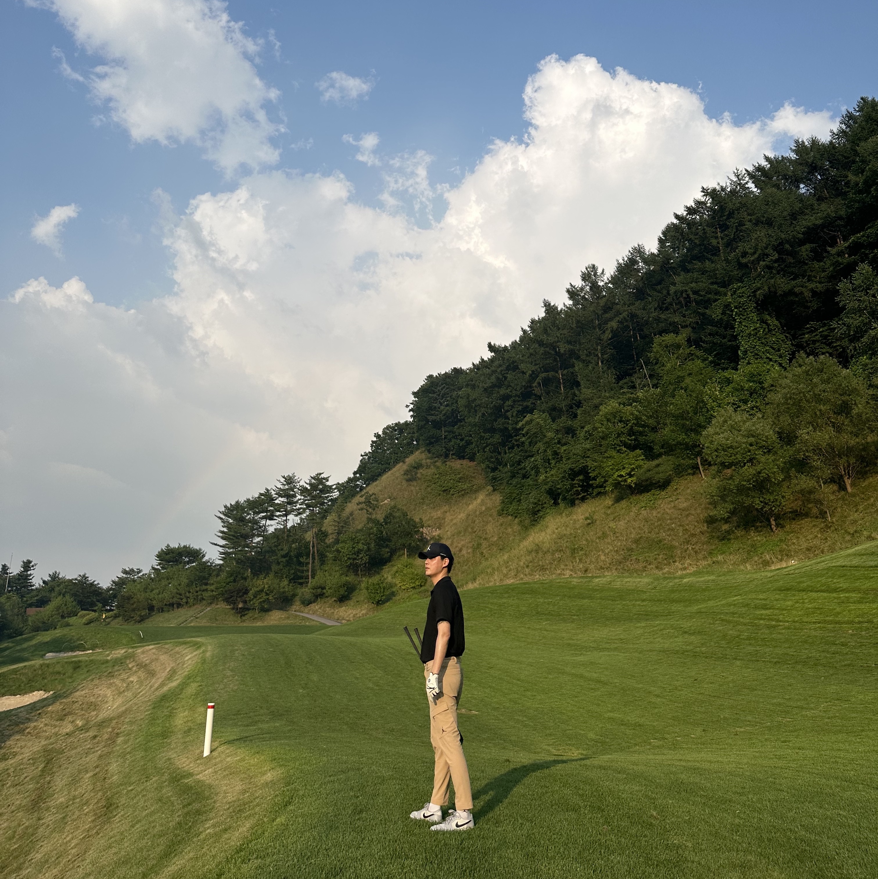 Jordan 1 Low Golf Wolf Grey 착용 스타일