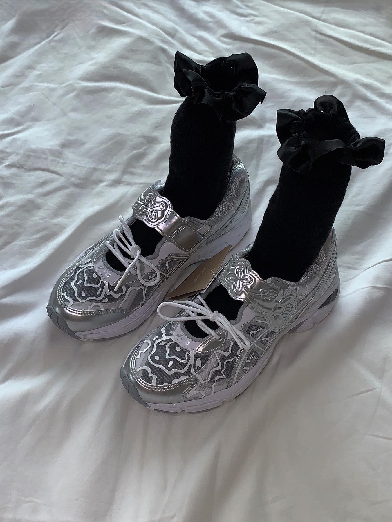 Asics x Cecilie Bahnsen GT-2160 White 착용 스타일 - 1