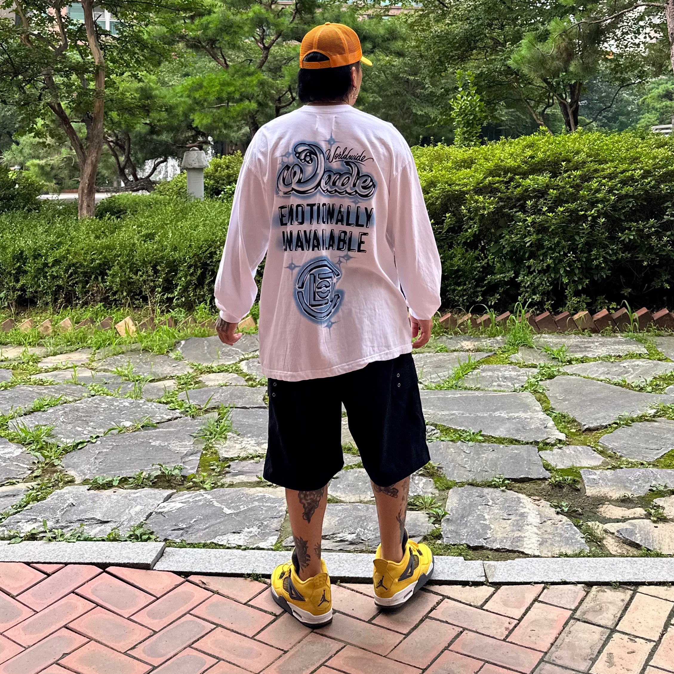 Jordan 4 Retro Tour Yellow 착용 스타일 - 4