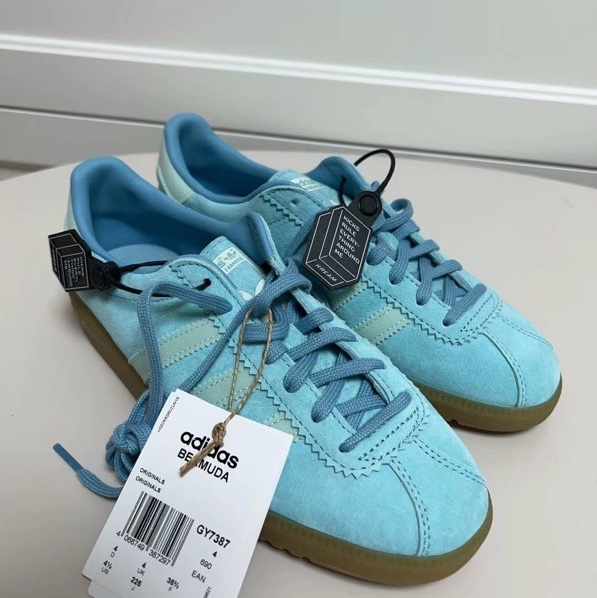 Adidas Bermuda Easy Mint 착용 스타일 - 1