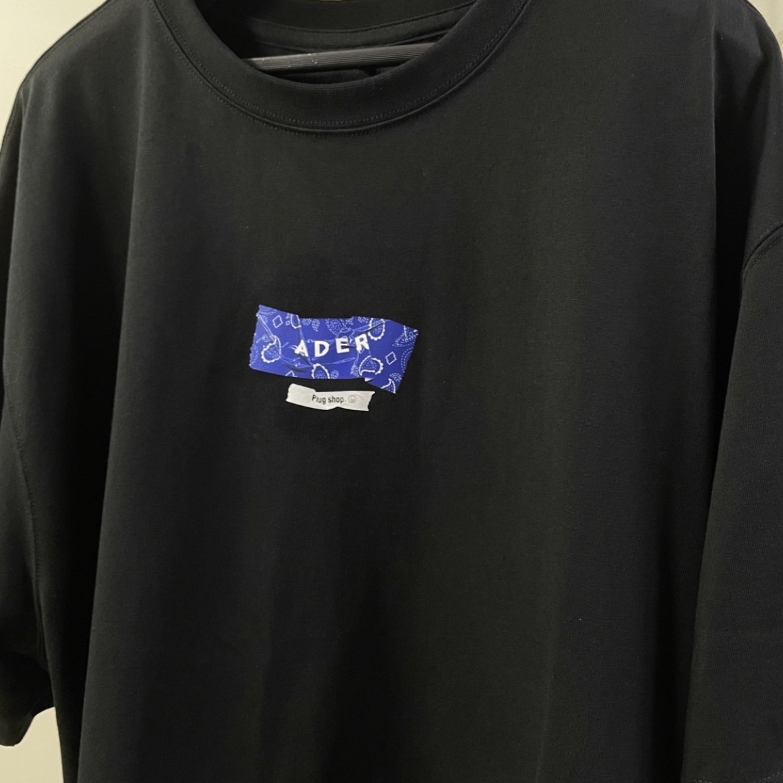 Ader Error Plugshop Jamsil T-Shirt Off White 착용 스타일 - 2