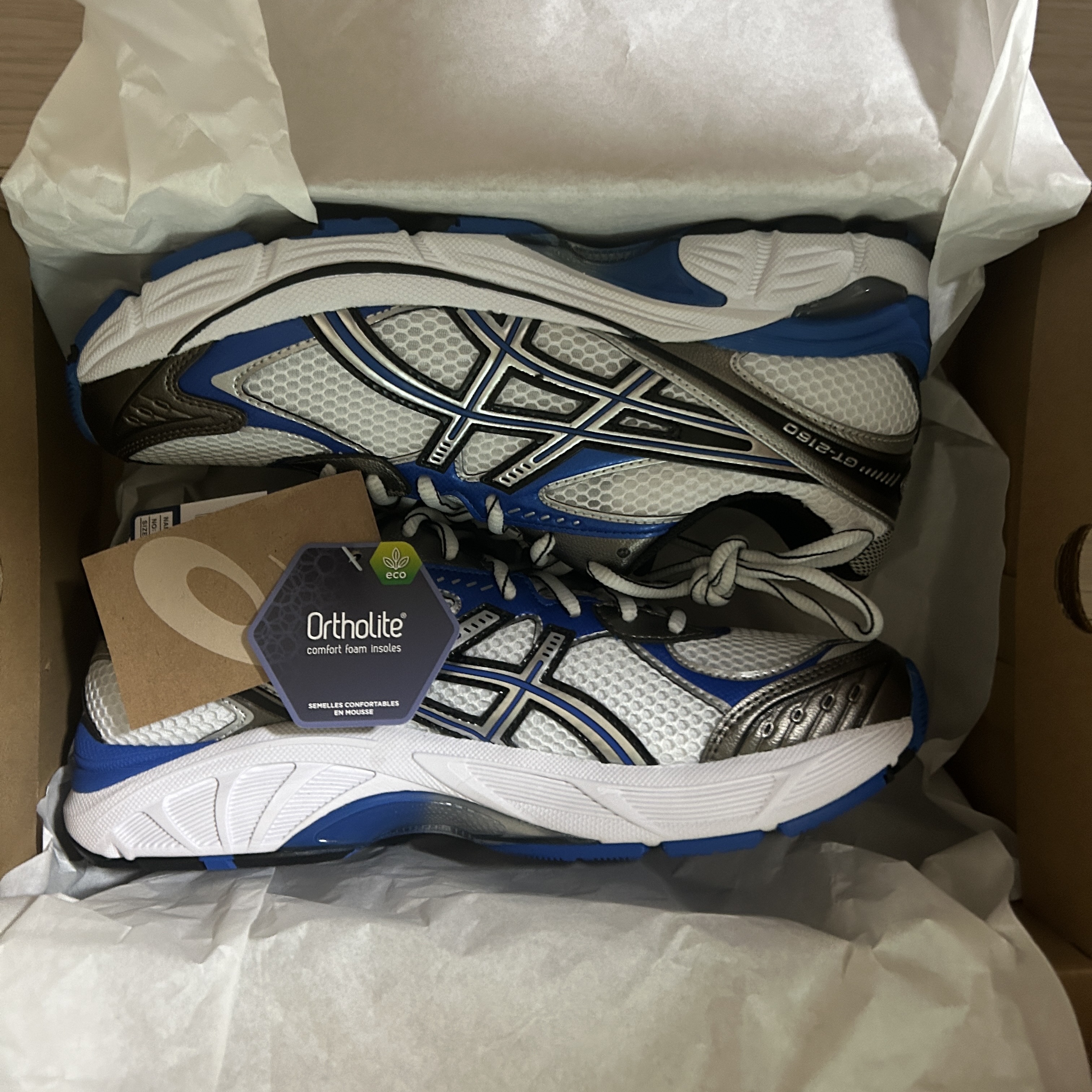 Asics GT-2160 White Illusion Blue 착용 스타일