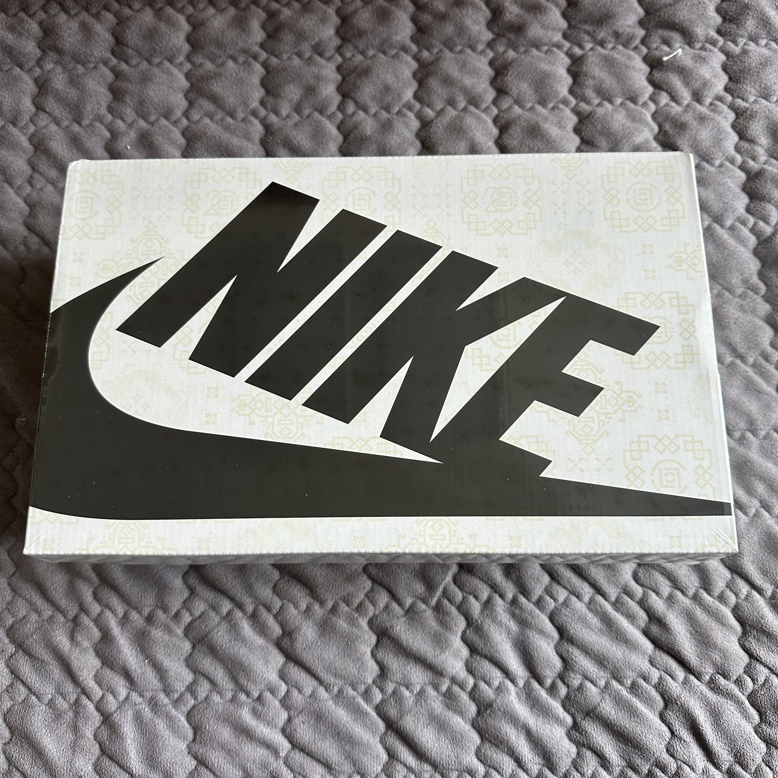 Nike x Clot x Fragment Dunk Low Black and White 착용 스타일 - 1