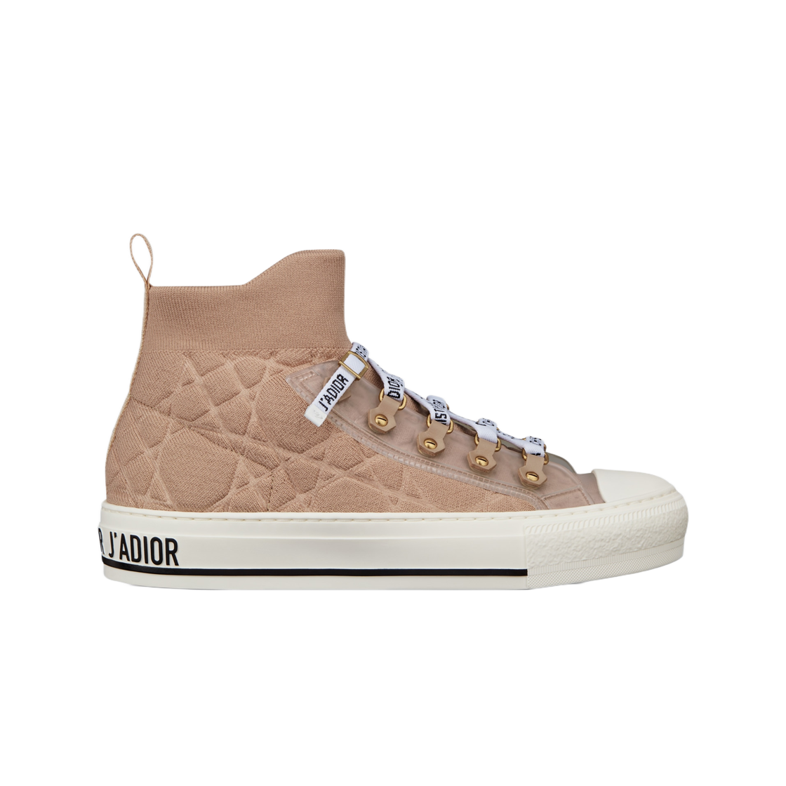 (W) 디올 워크앤디올 스니커즈 누드 매크로까나쥬 테크니컬 메쉬((W) Dior Walk'n'dior Sneakers Nude Macrocannage Technical Mesh) - 1