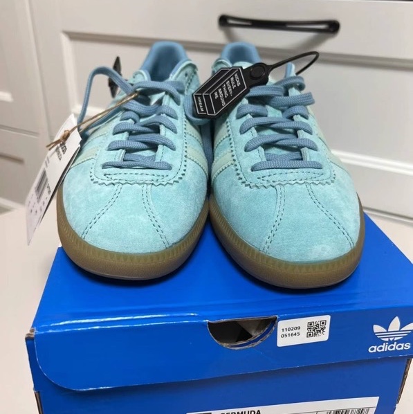 Adidas Bermuda Easy Mint 착용 스타일 - 4