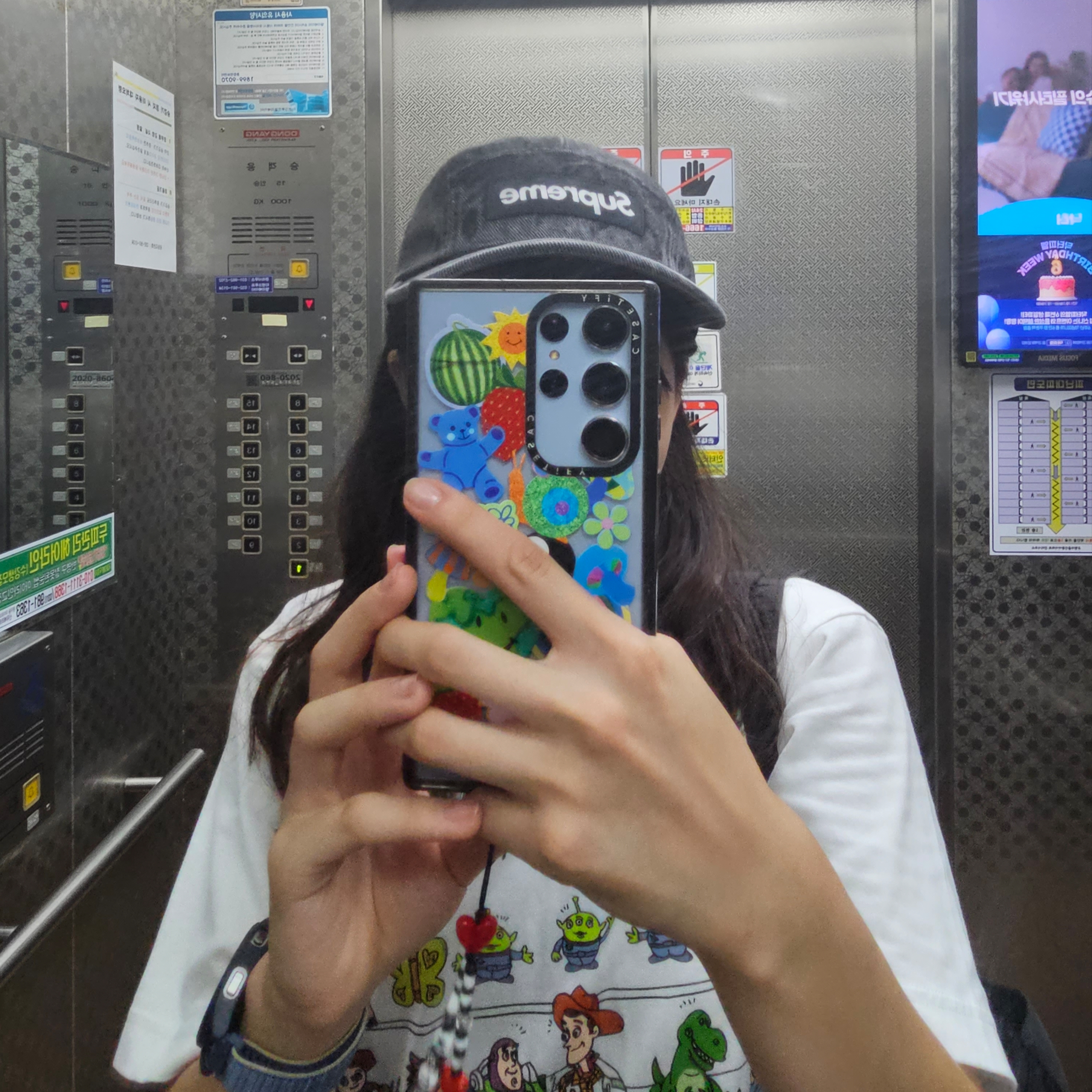 Supreme Denim Camp Cap Black - 24SS, Maison Mihara Yasuhiro Hank OG Sole Canvas Low-top Sneakers Black 착용 스타일 - 1
