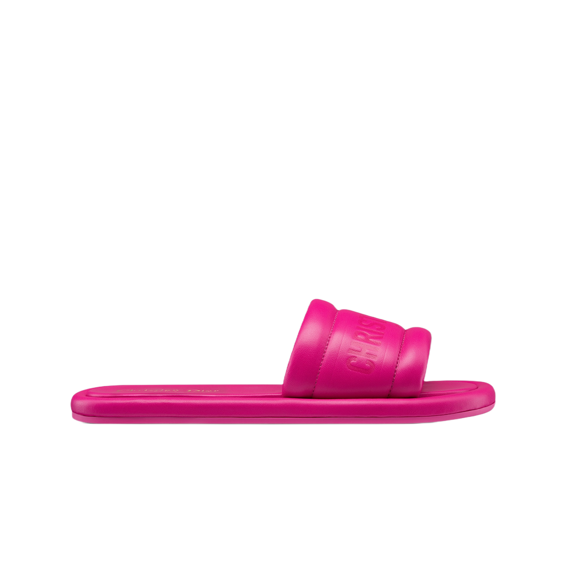 (W) 디올 에브리 D 슬라이드 라니 핑크 엠보스드 램스킨((W) Dior Every D Slide Rani Pink Embossed Lambskin) - 1