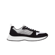 Dior B25 Runner Sneakers Black Suede White Technical Mesh Black Dior Oblique Canvas