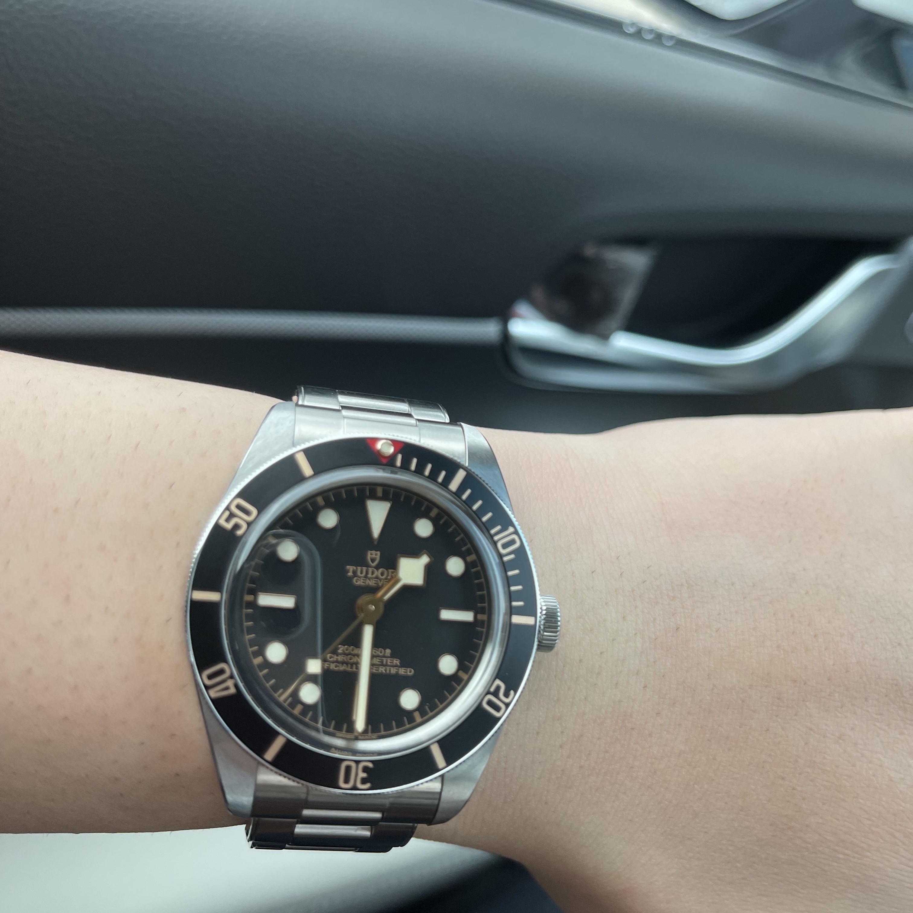 Tudor Black Bay 58 MT5402 Steel Bracelet Black 착용 스타일