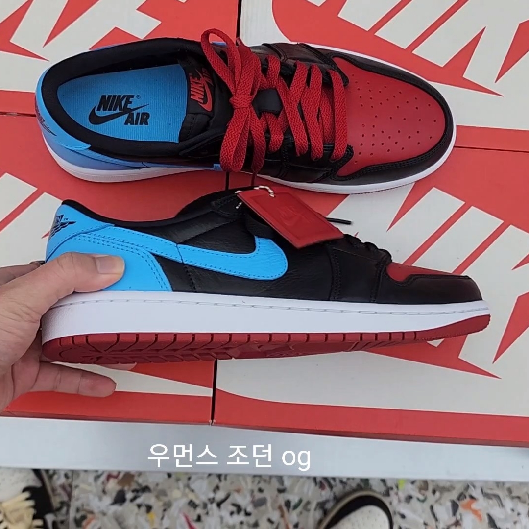 (W) Jordan 1 Retro Low OG NC to CHI 착용 스타일 - 2