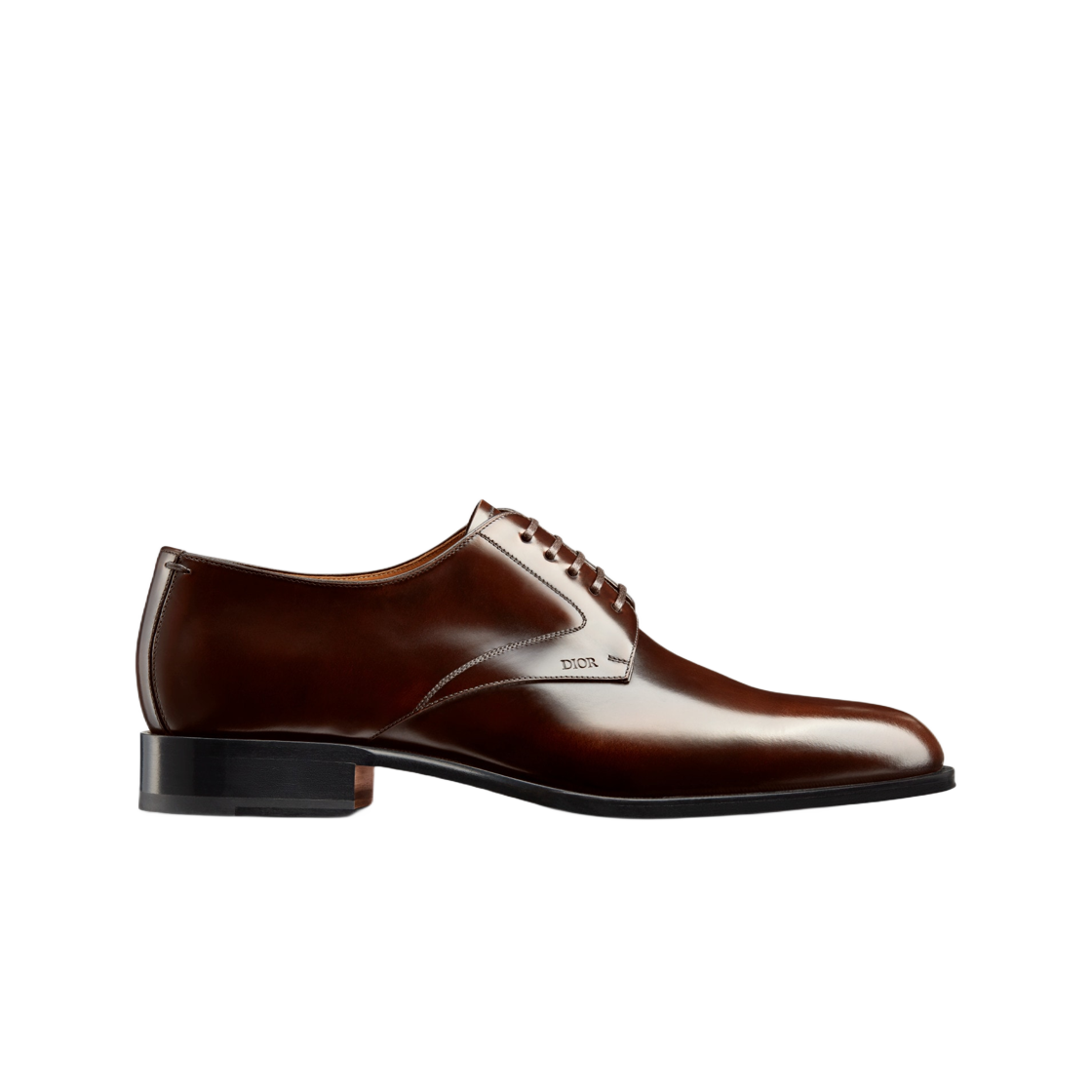 Dior Timeless Derby Shoe Dark Brown Polished Calfskin 상세 이미지 1