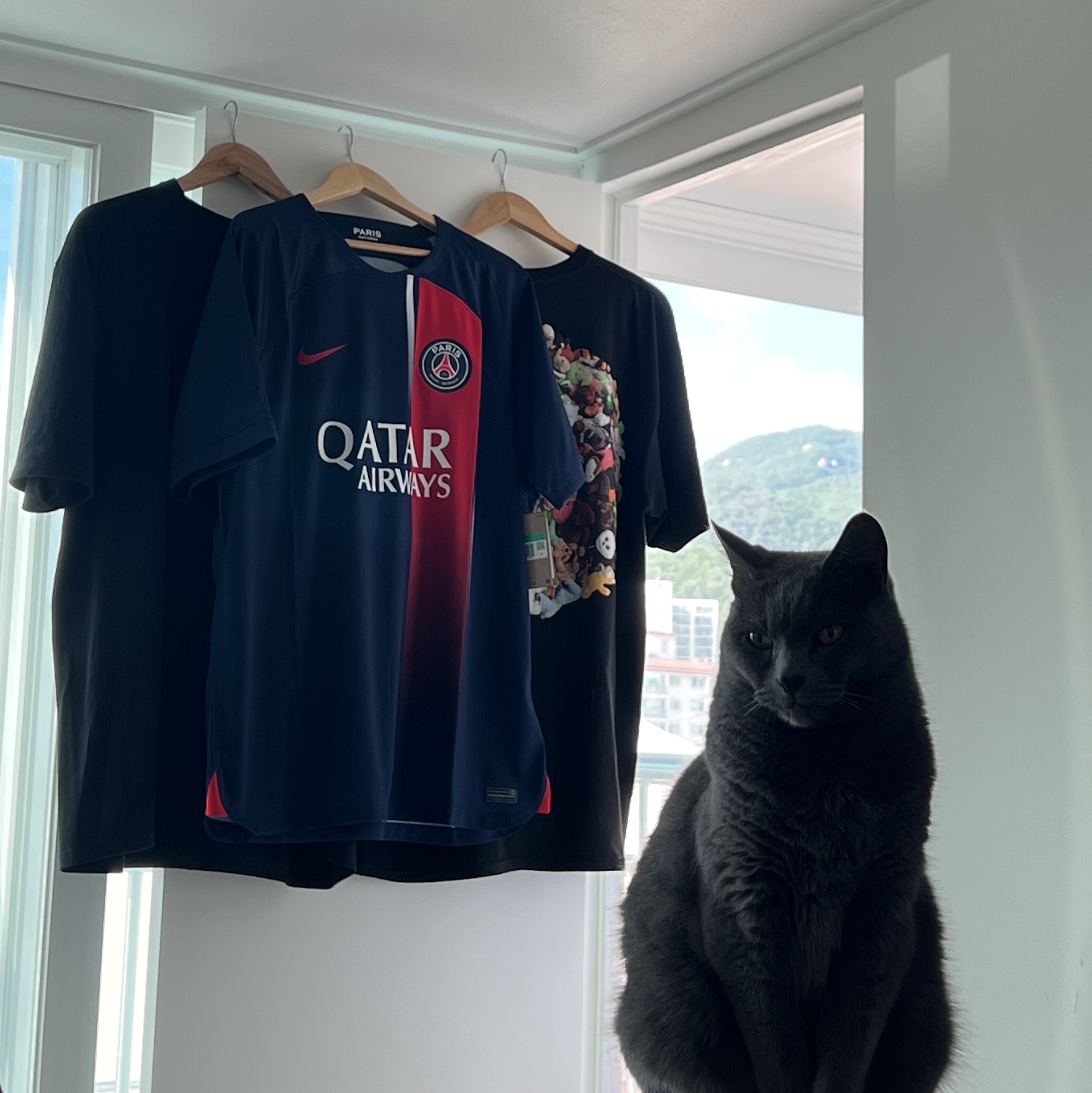 Nike Paris Saint-Germain 2023/24 Dri-Fit Stadium Home Jersey Midnight Navy (Non Marking Ver.) 착용 스타일