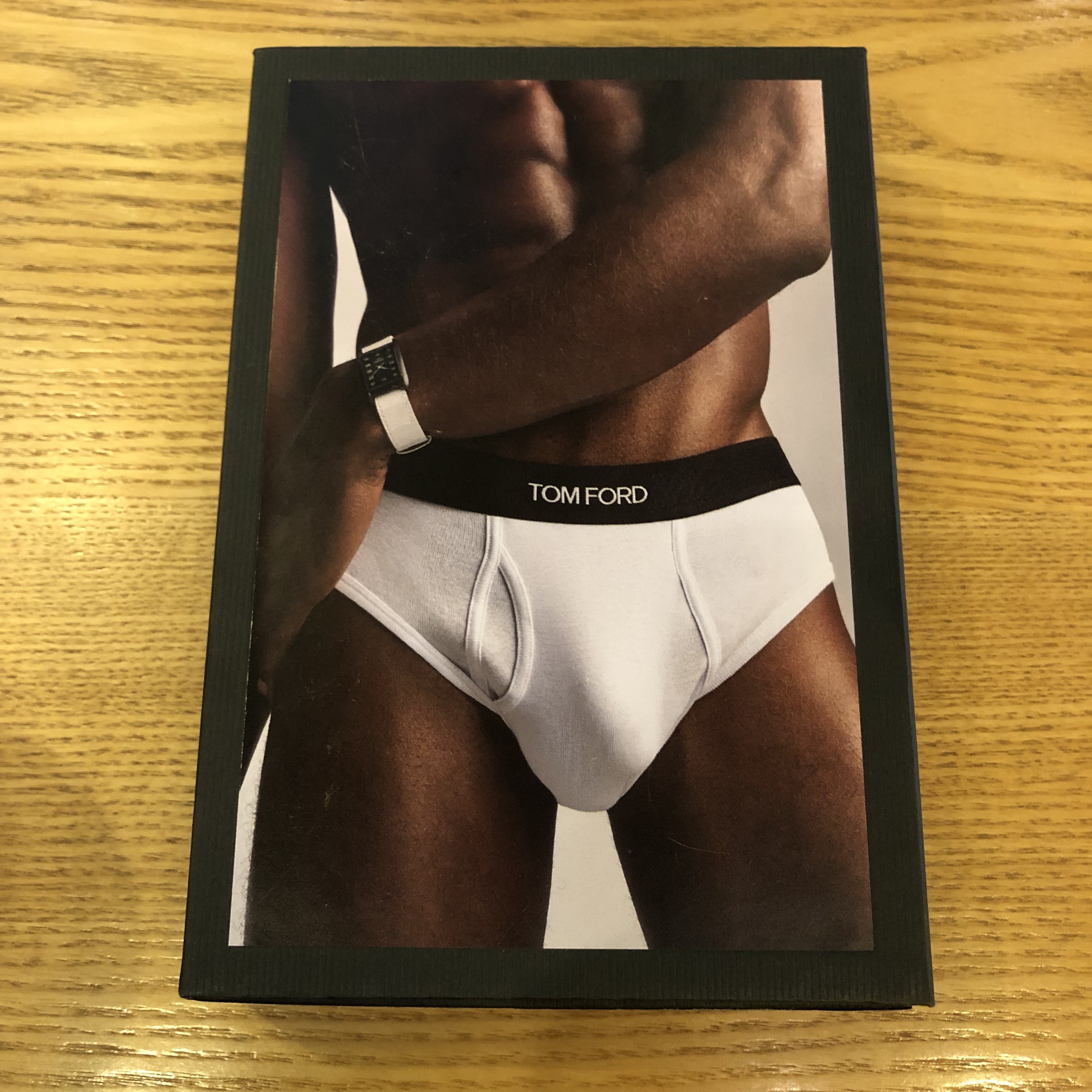 Tom Ford Cotton Briefs Black 착용 스타일 - 3