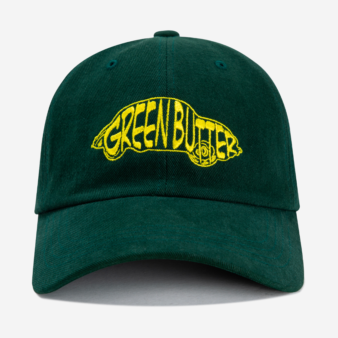 그린 버터 우먼 카 로고 볼 캡 다크 그린(Green Butter Women Car Logo Ball Cap Dark Green) - 2