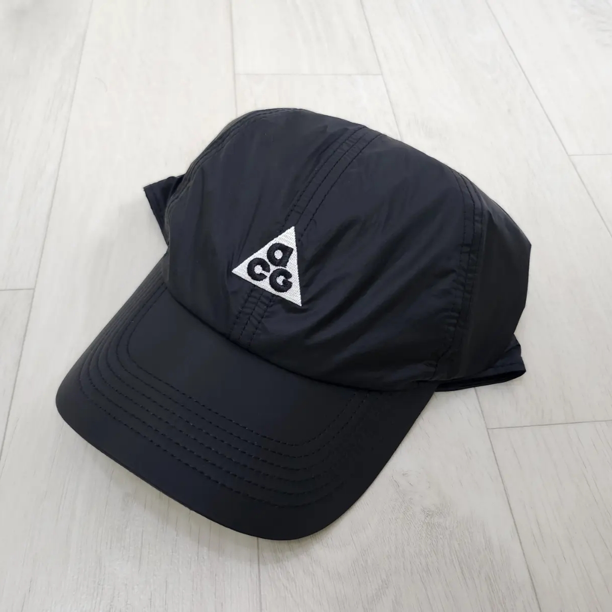 Nike ACG Trail Cap Black 착용 스타일 - 1
