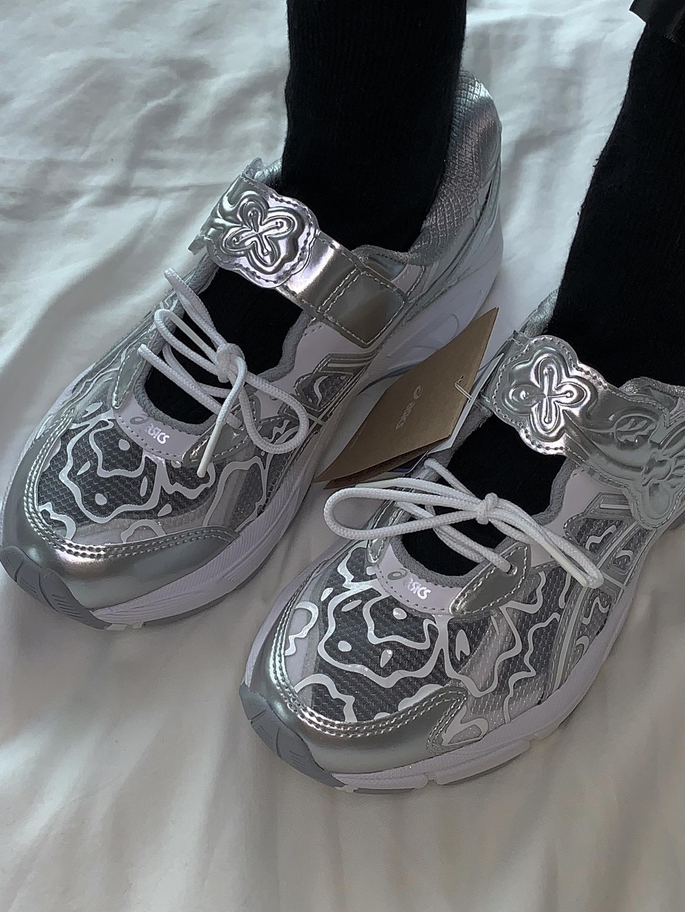Asics x Cecilie Bahnsen GT-2160 White 착용 스타일 - 3