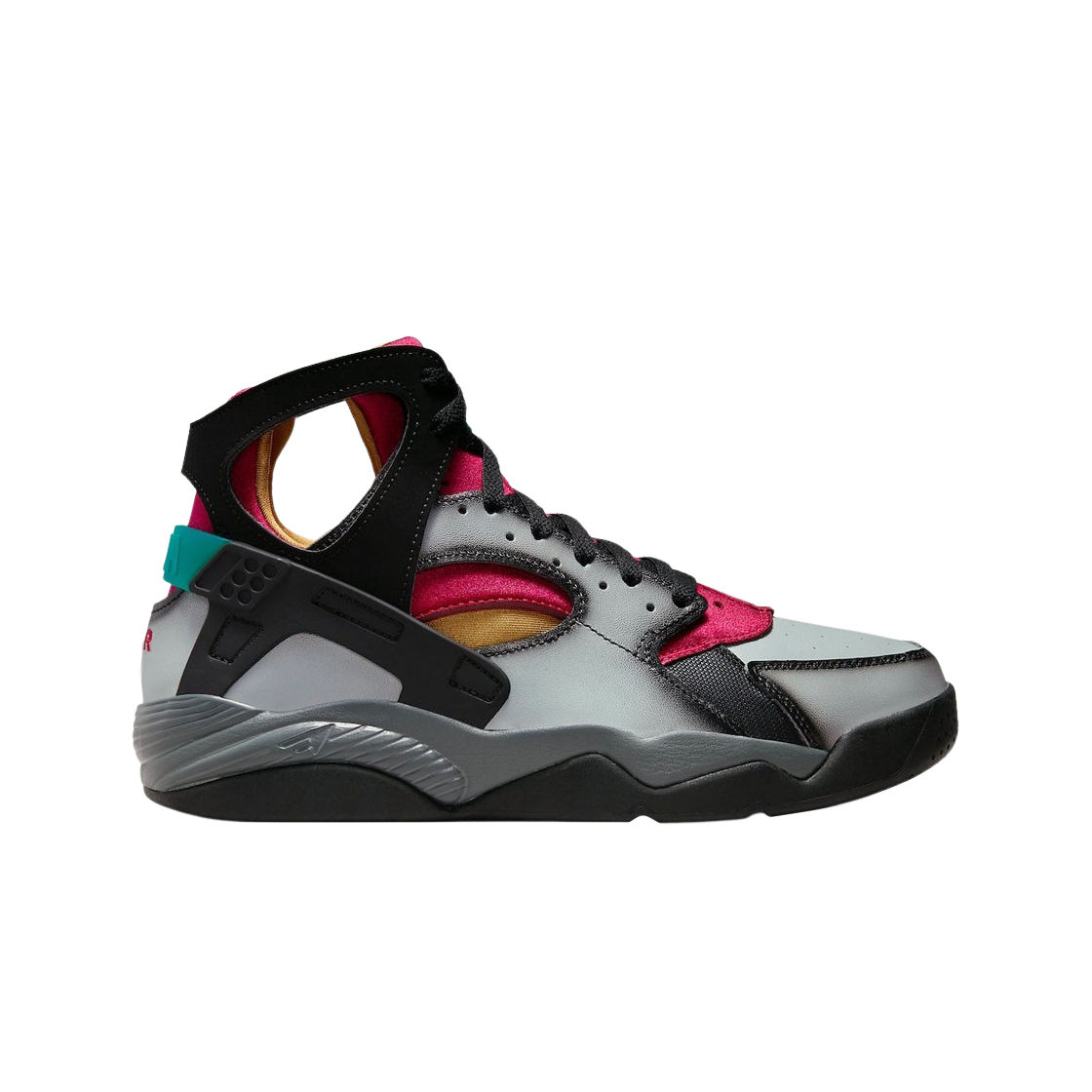 나이키 에어 플라이트 허라치 라이트 스모크 그레이 앤 노블 레드(Nike Air Flight Huarache Light Smoke Grey and Noble Red) - 1