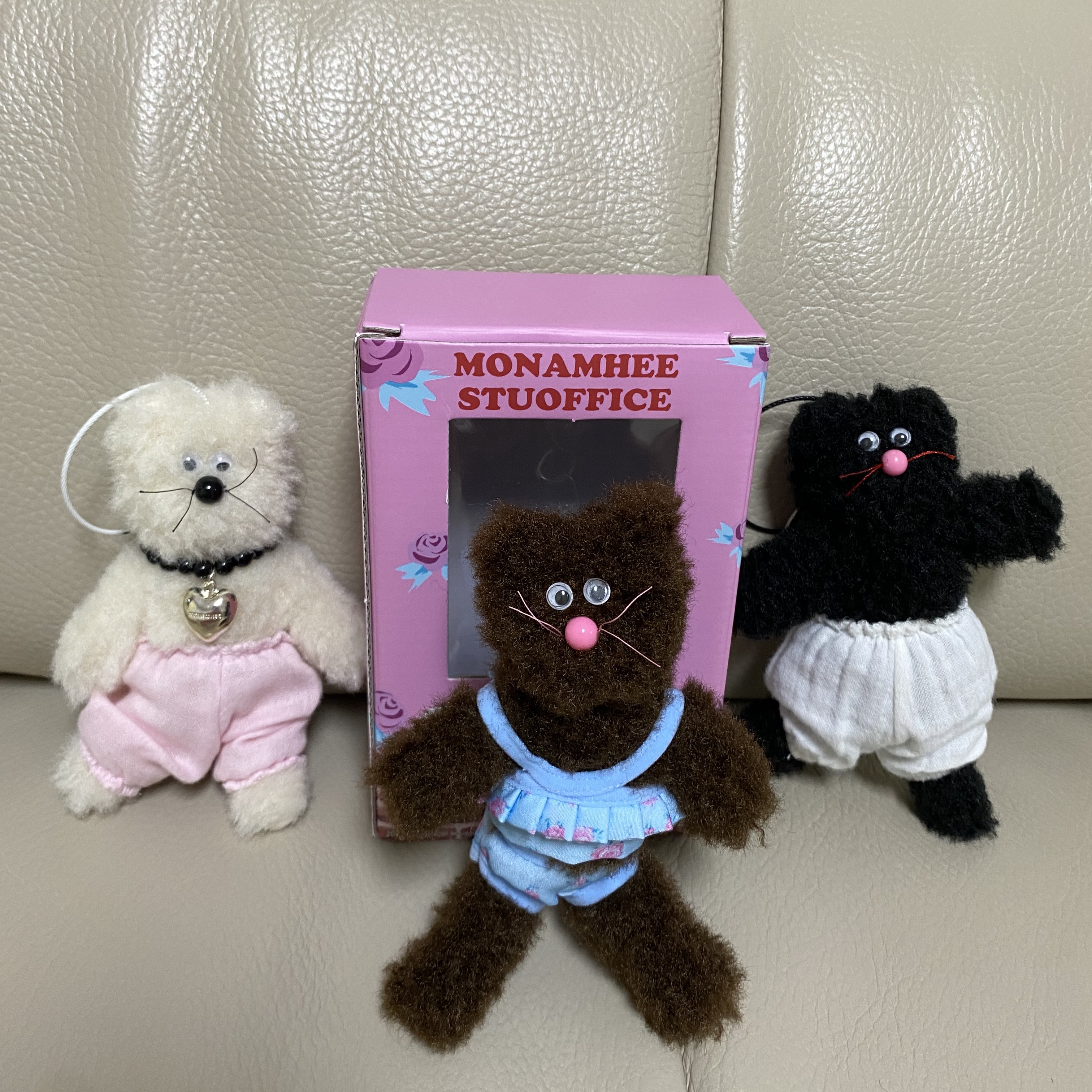 STU x Monamhee Namhee, [KREAM 단독] Monamhee Creami Keyring Cream 착용 스타일 - 2
