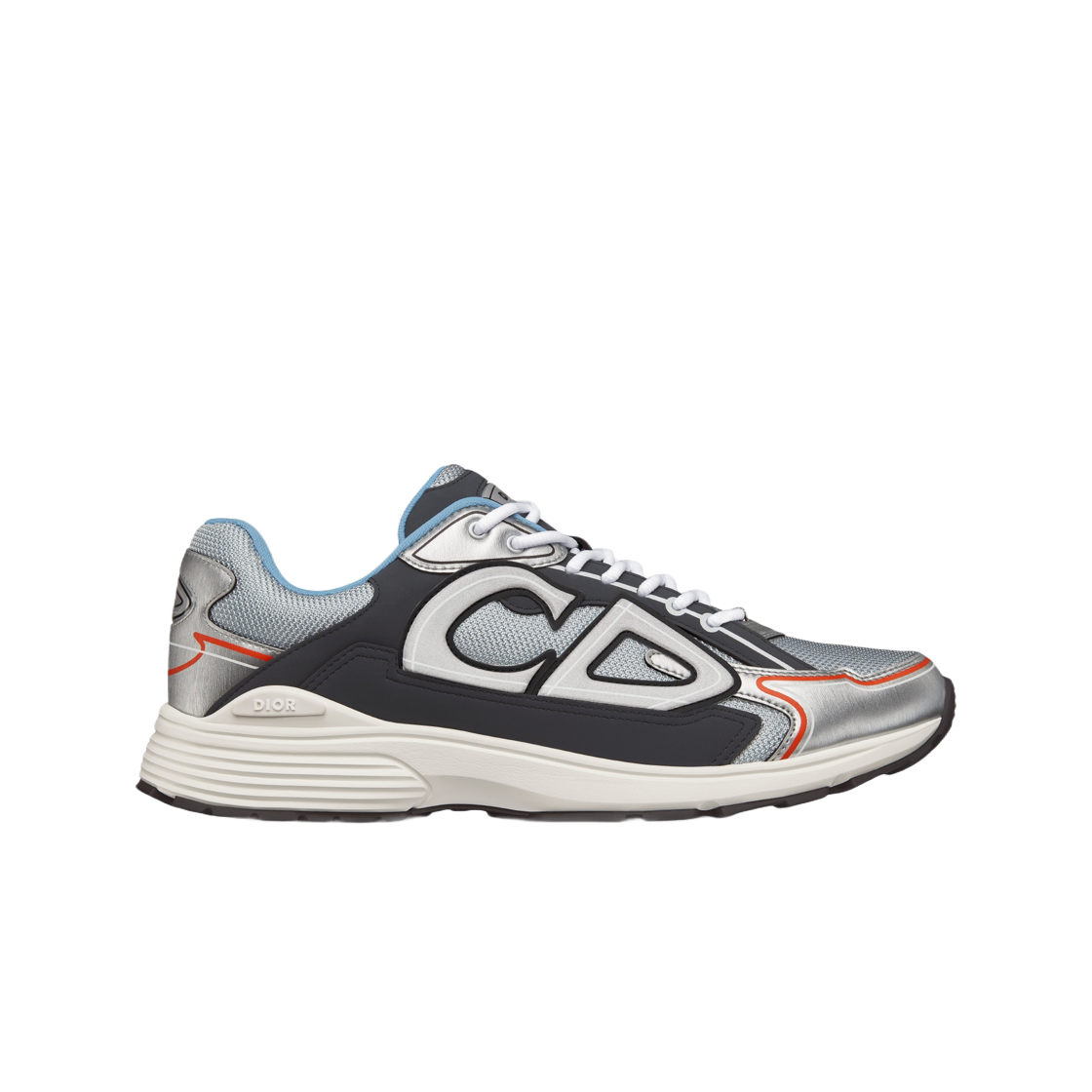 디올 B30 스니커즈 그레이 메쉬 실버 톤 딥 그레이 테크니컬 패브릭(Dior B30 Sneakers Gray Mesh Silver Tone Deep Gray Technical Fabric)