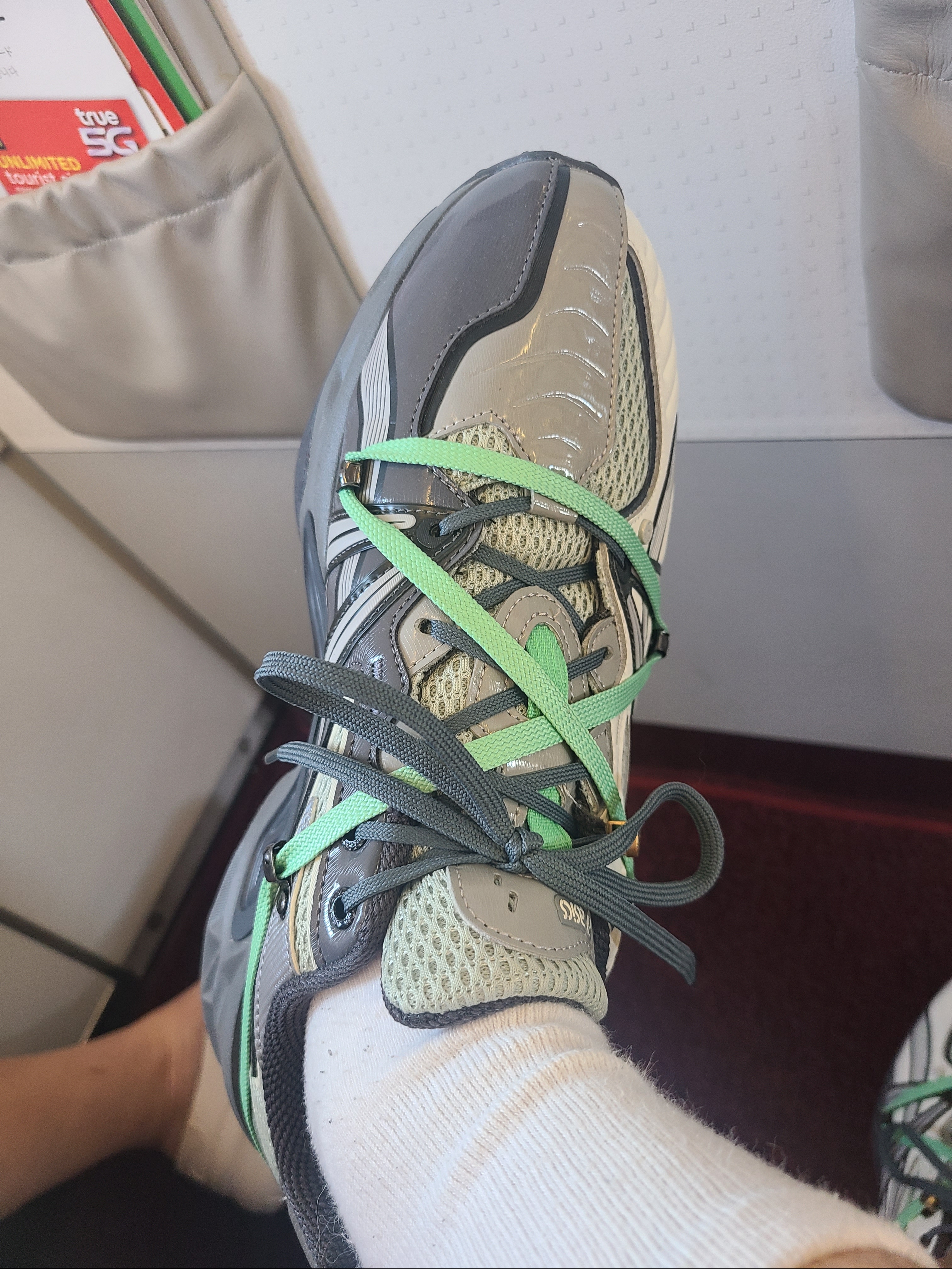 Asics x Andersson Bell HN2-S Protoblast Smoke Grey 착용 스타일