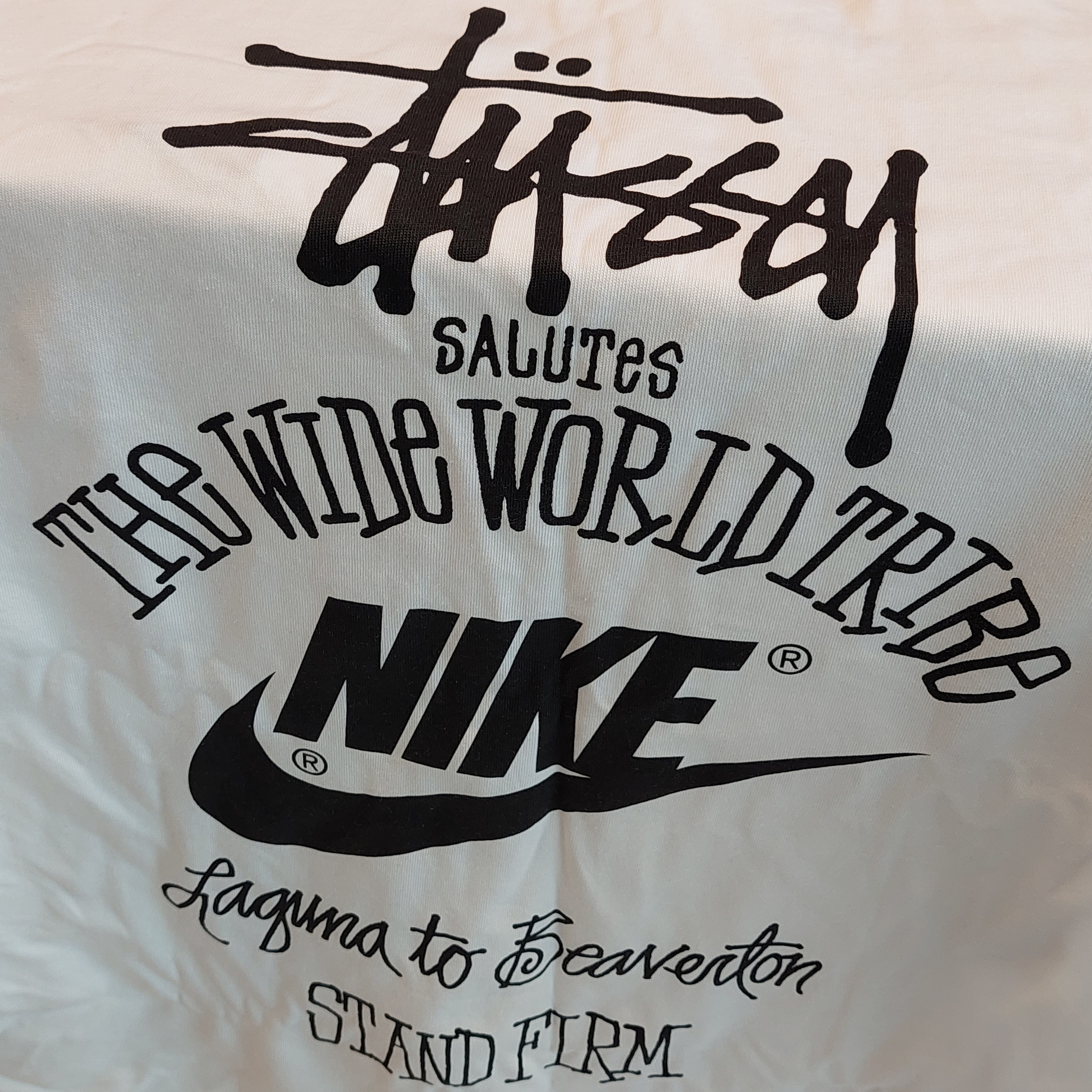 Nike x Stussy T-Shirt White (DV1774-100) 착용 스타일