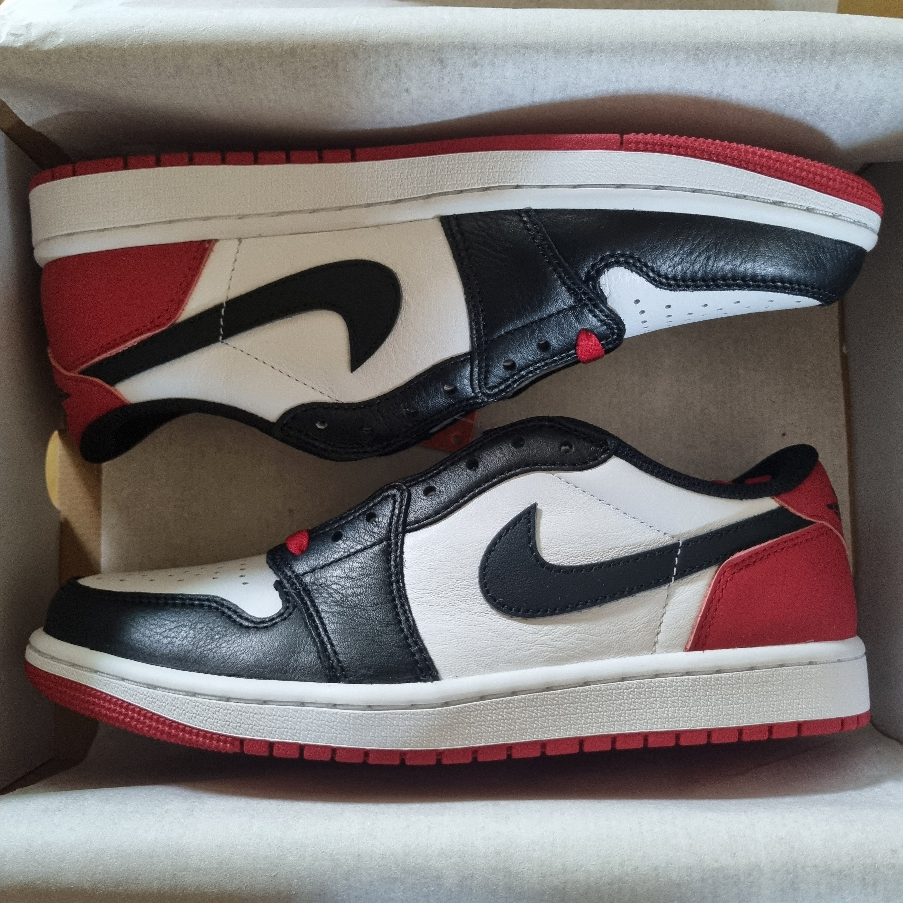 Jordan 1 Retro Low OG Black Toe 착용 스타일